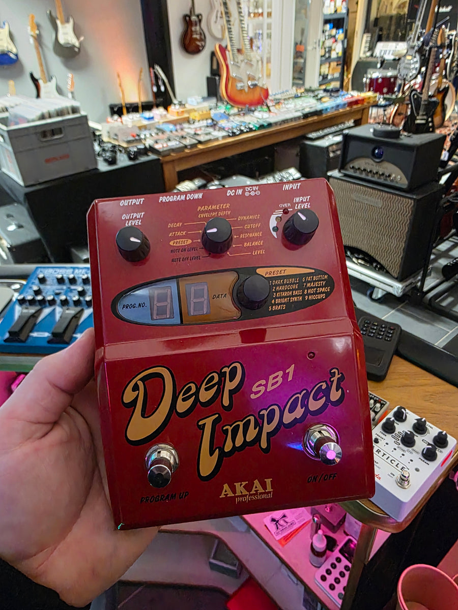 AKAI Deep Impact SB1 ベースエフェクター Akai Deep Impact SB 1 Bass