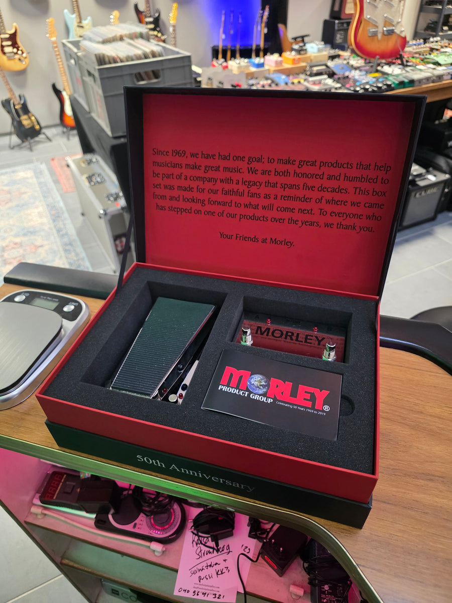 Morley 50th Anniversary Chrome Bundle #85/300 – Tonefest Guitar