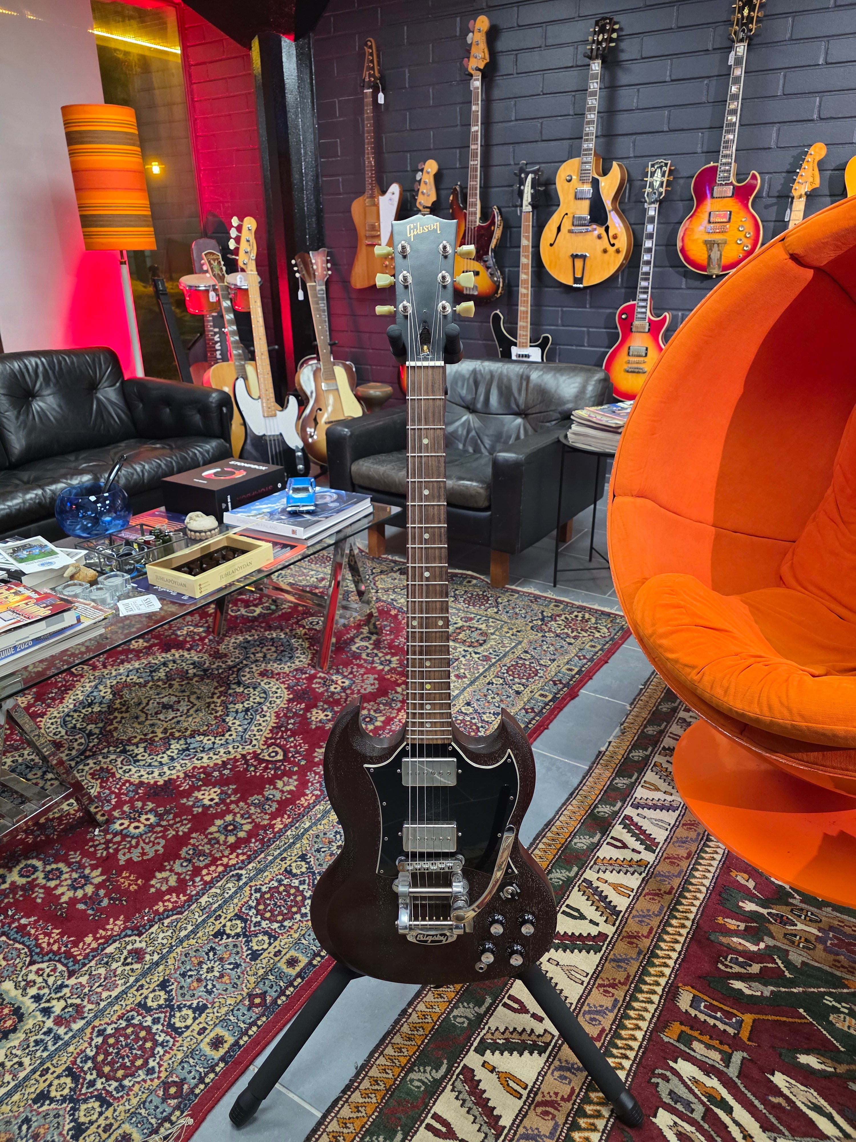 Gibson SG Special Faded Worn Brown w/ Original Bigsby – Tonefest