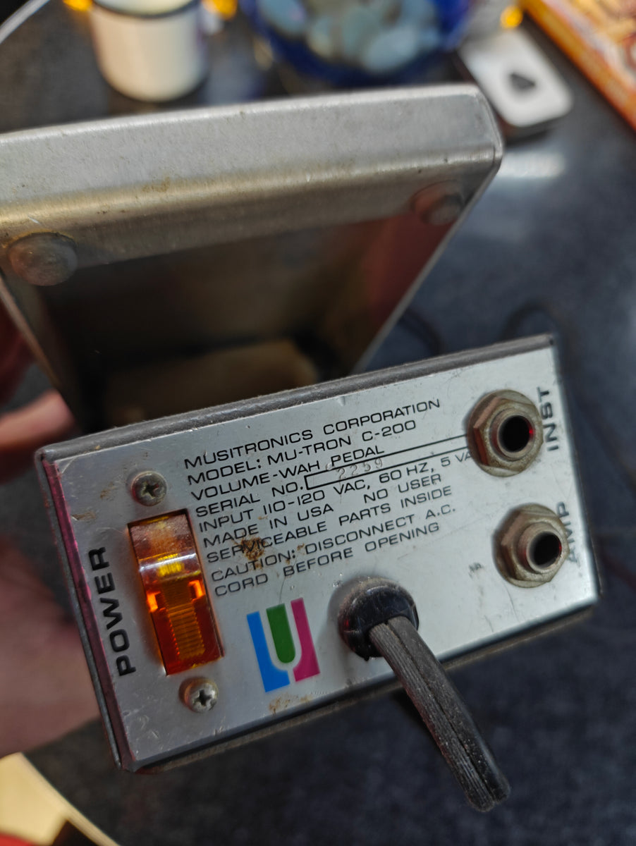 Mu-TRON C-200 Volume Wah – Tonefest Guitar Gallery