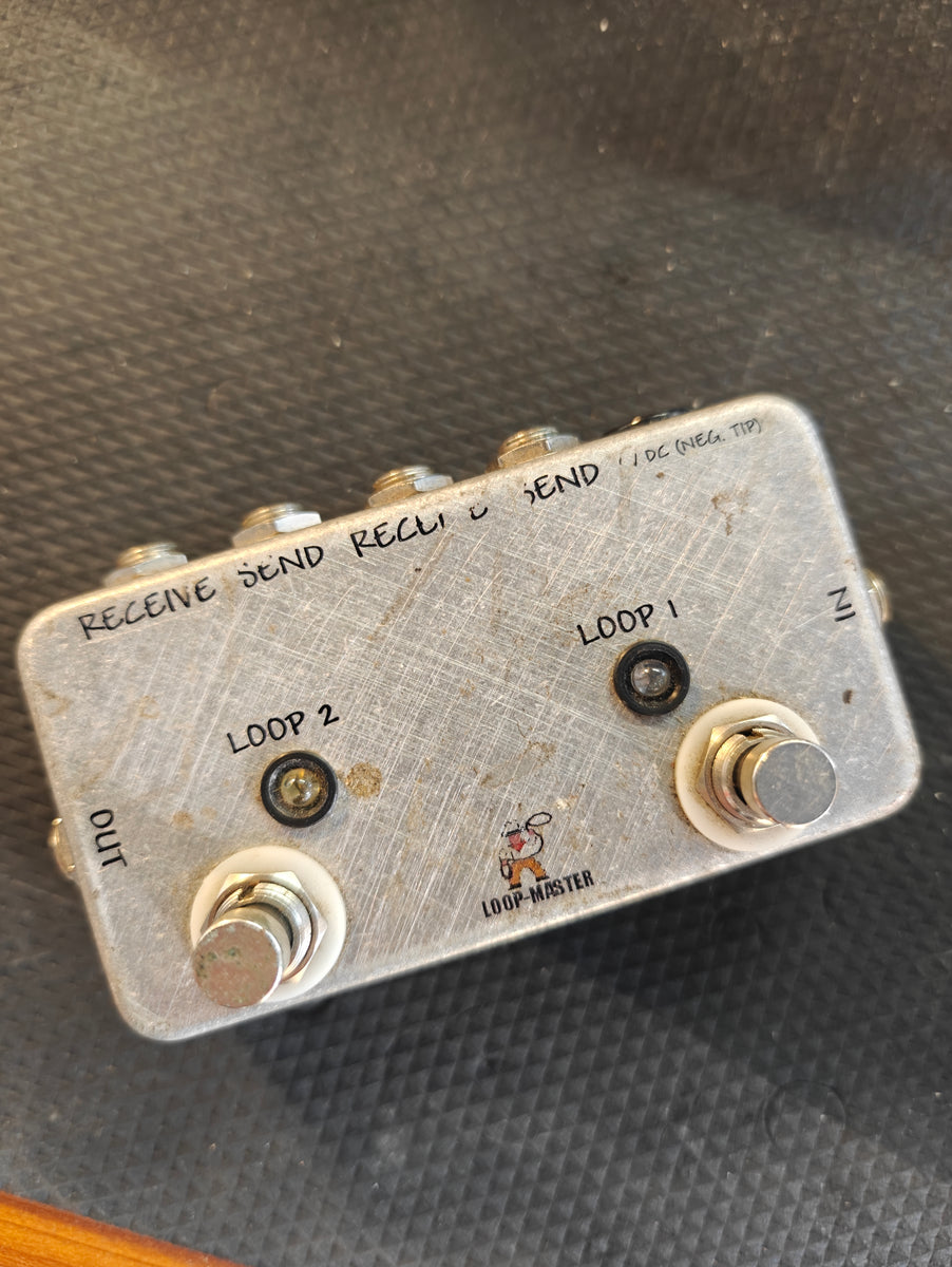 LoopMaster Pedals 2Loop True Bypass Looper Loop Pedal Switcher