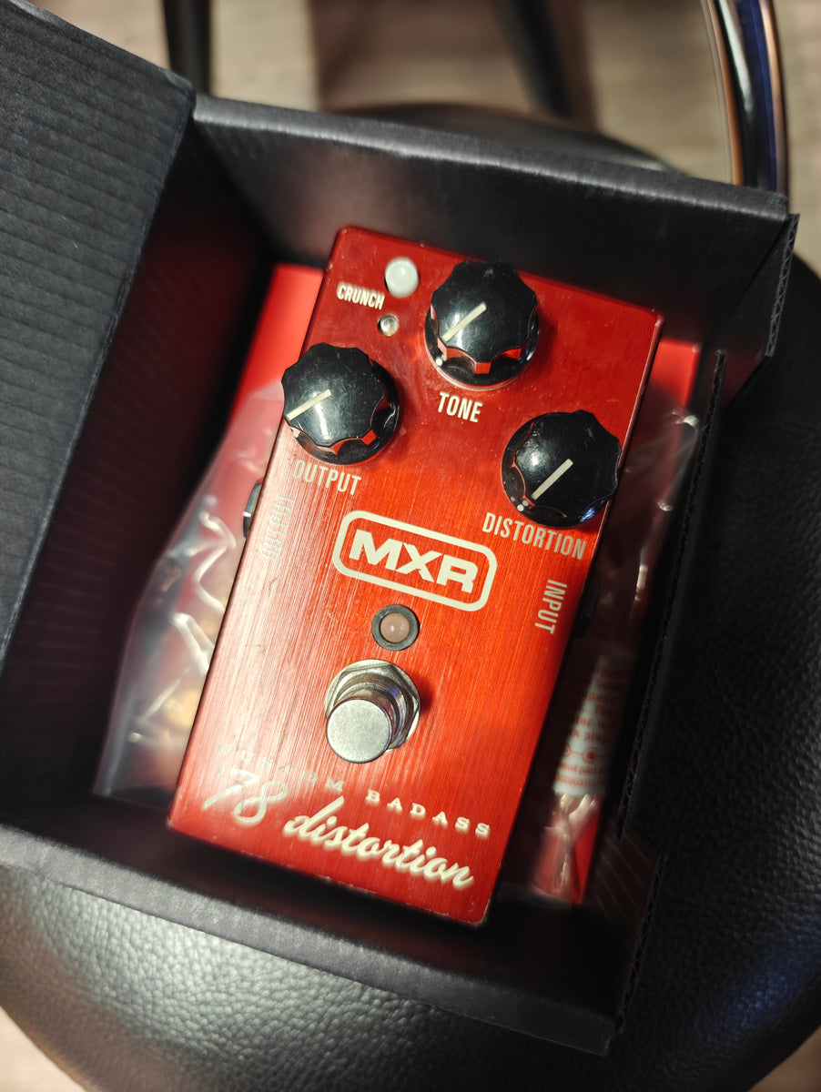 ギター MXR '78 distortion custom badass MXR M-78 Distortion Custom Badass - MXR - Kostki - Sklep