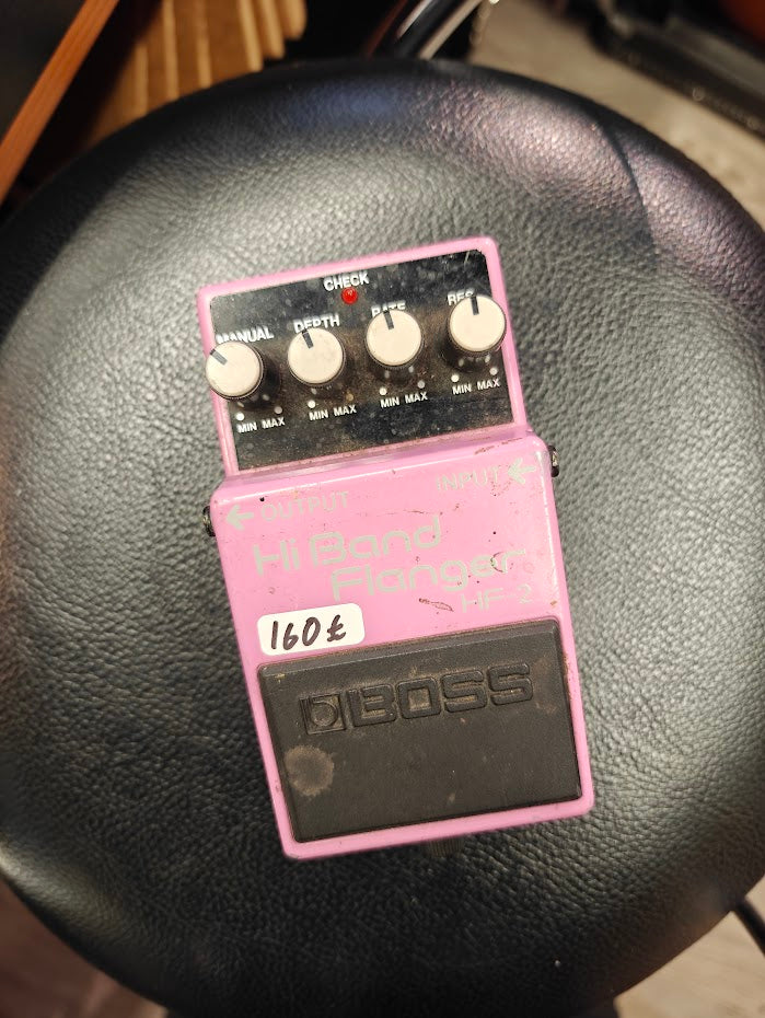 BOSS Hi Band Flanger HF-2 フランジャー　日本製 The Japanese Pedal Show: Boss HF-2 Hi Band Flanger - YouTube