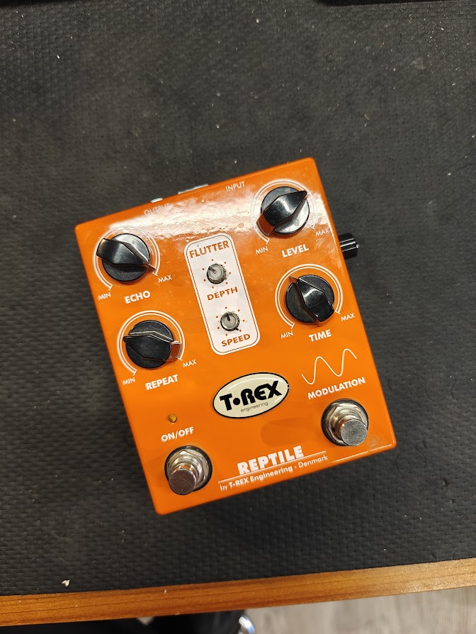 t rex delay pedal T-Rex Reptile Delay – Tonefest Guitar Gallery