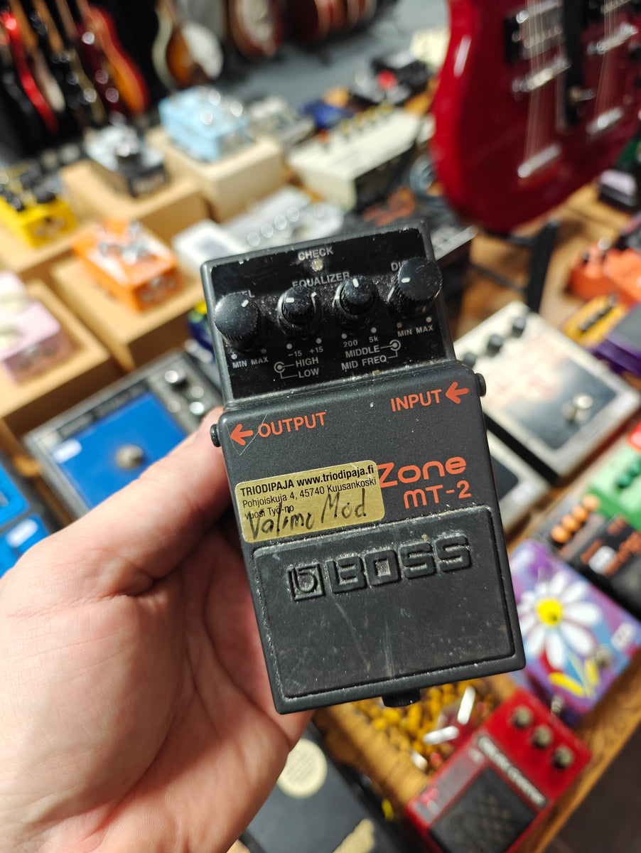 ギター BOSS l Zone MT-2 mod sonicbrewstudio Boss Metal Zone MT-2 Triodipaja Modded (Lassi Ukkonen
