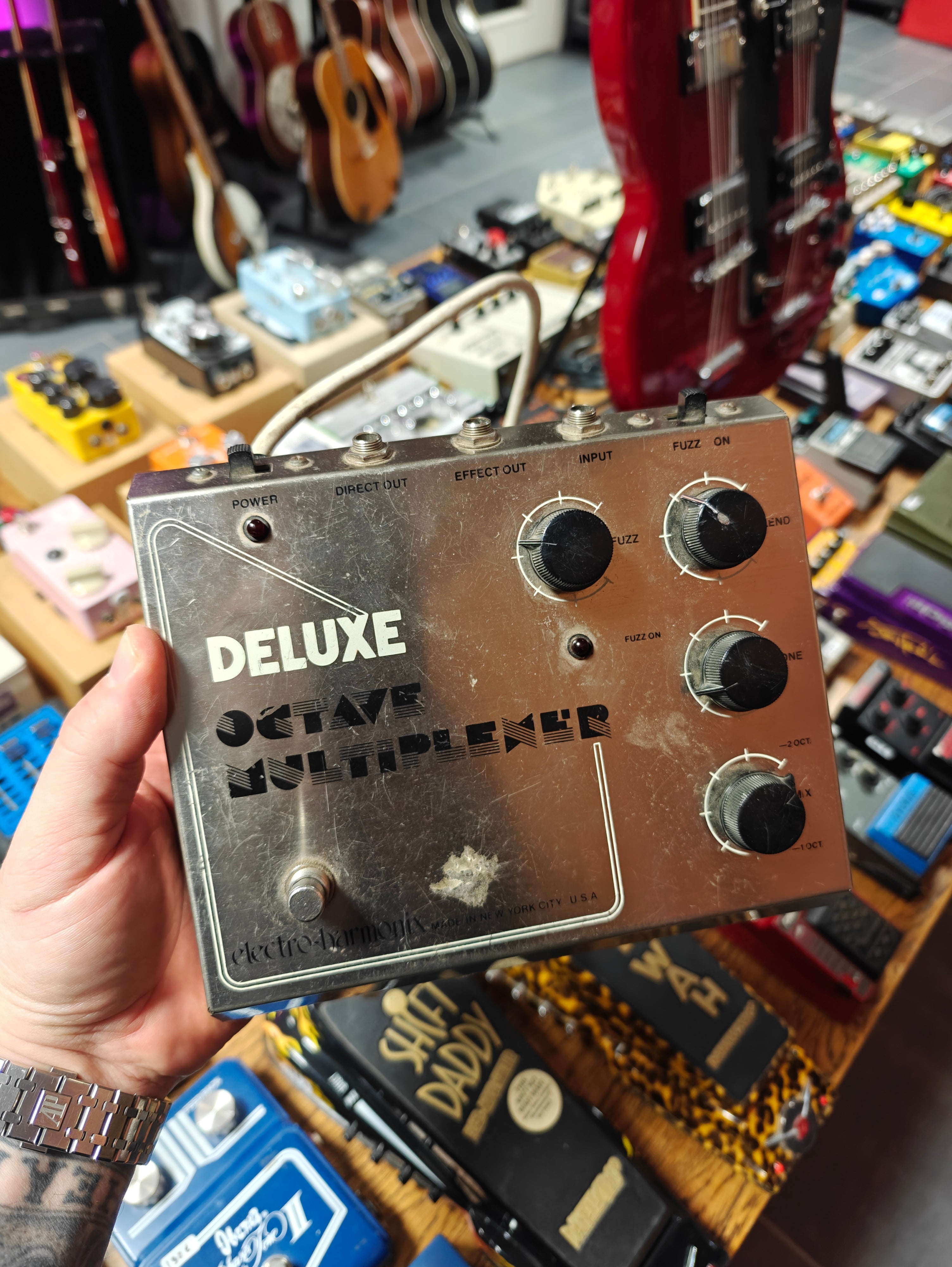 エレクトロハーモニクス デラックス オクターブ マルチプレクサー 1980 