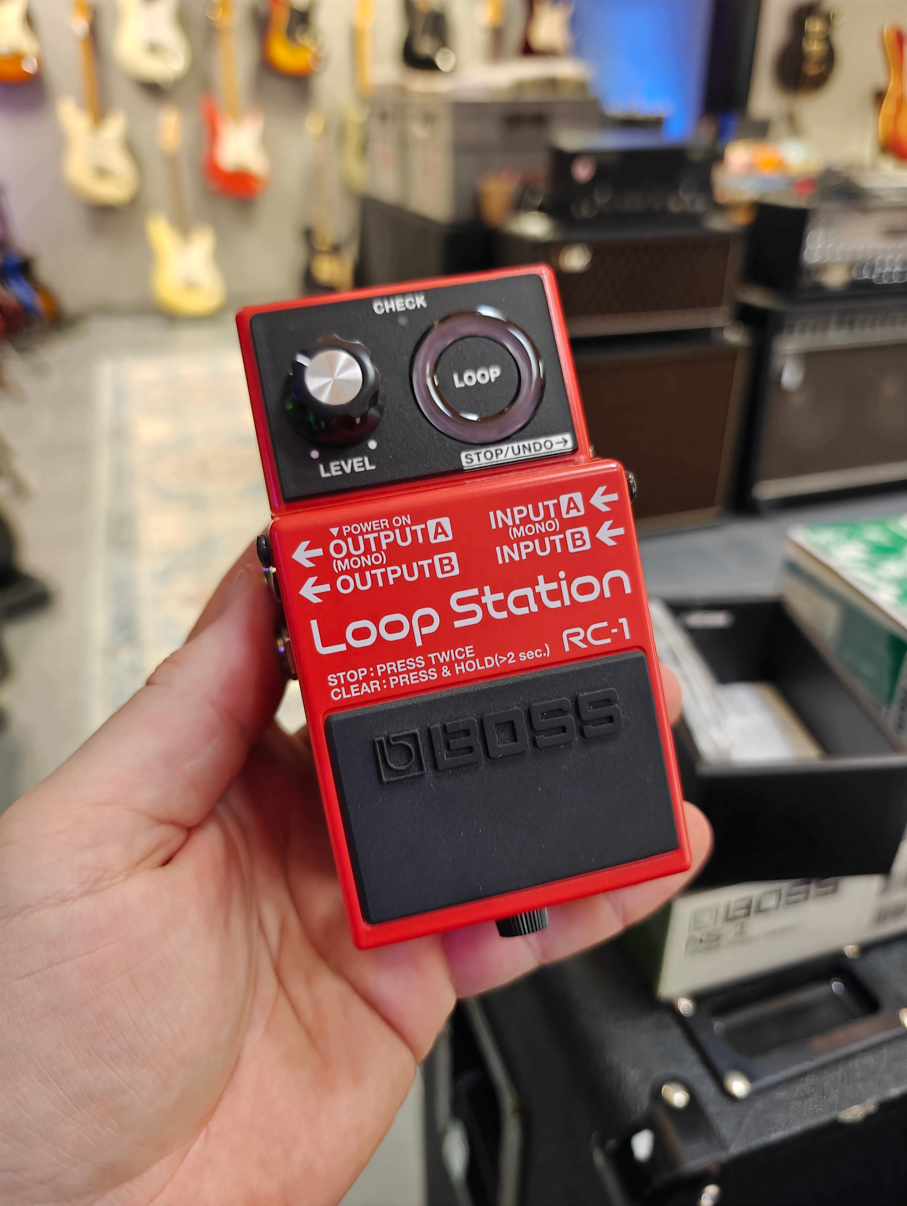 Boss Loop Station RC-1 – Tonefest Guitar Gallery