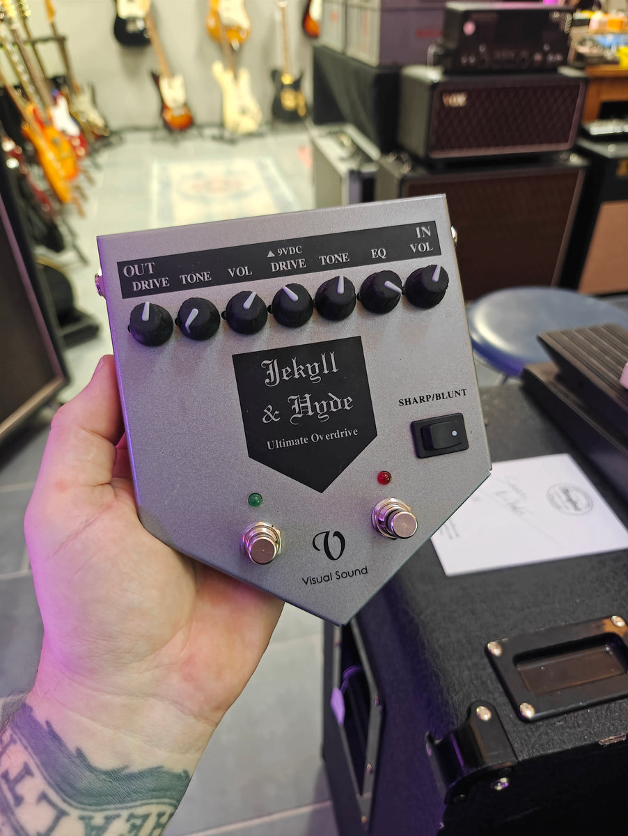 ギター Jekyll & Hyde visual sound Visual Sound Jekyll & Hyde Silver – Tonefest Guitar Gallery