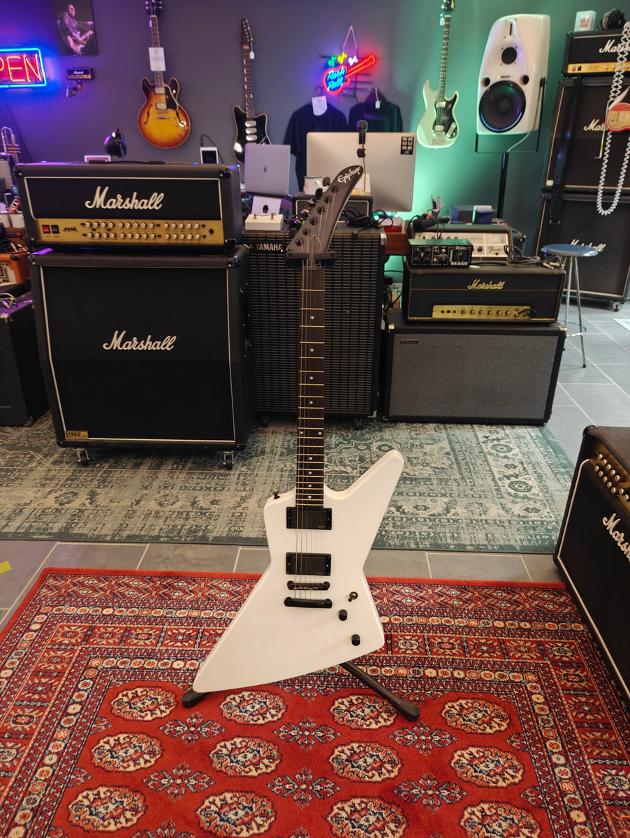 Epiphone 1984 Explorer EX Limited Edition Custom Shop Alpine White