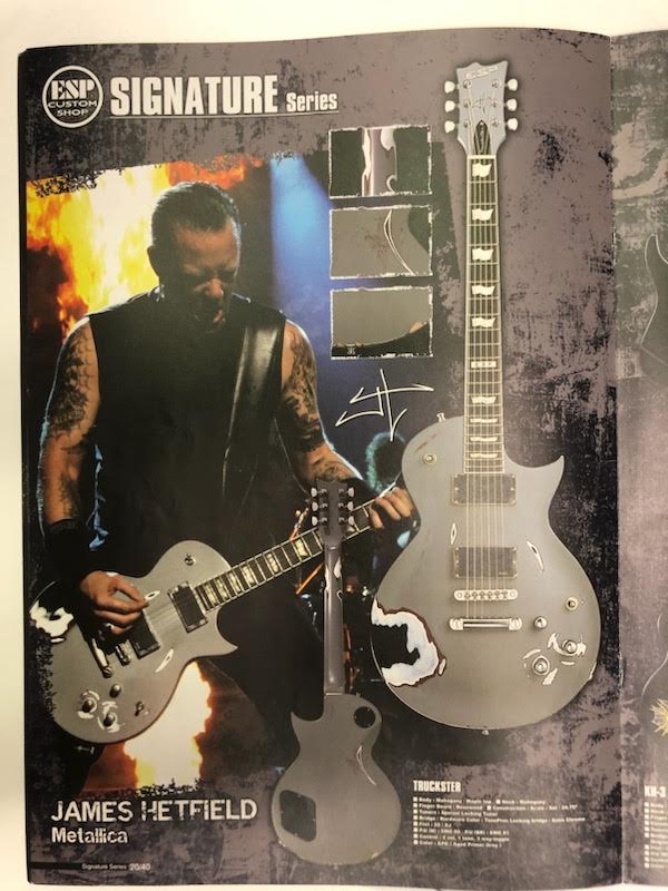 ESP Truckster James Hetfield Signature 2004