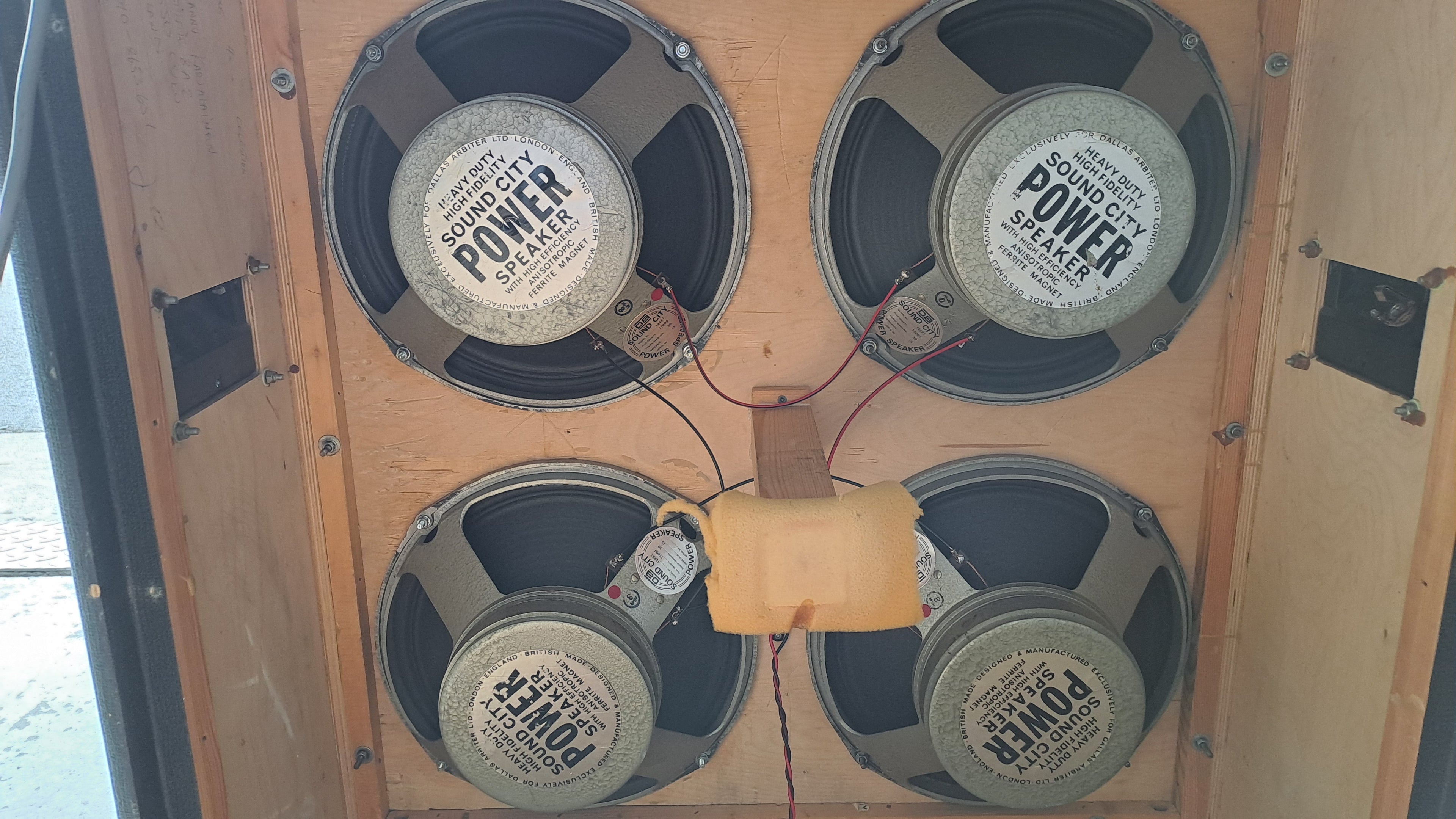 Sound City B140 4x12" 1970s Loaded with original Sound City/Fane Speakers