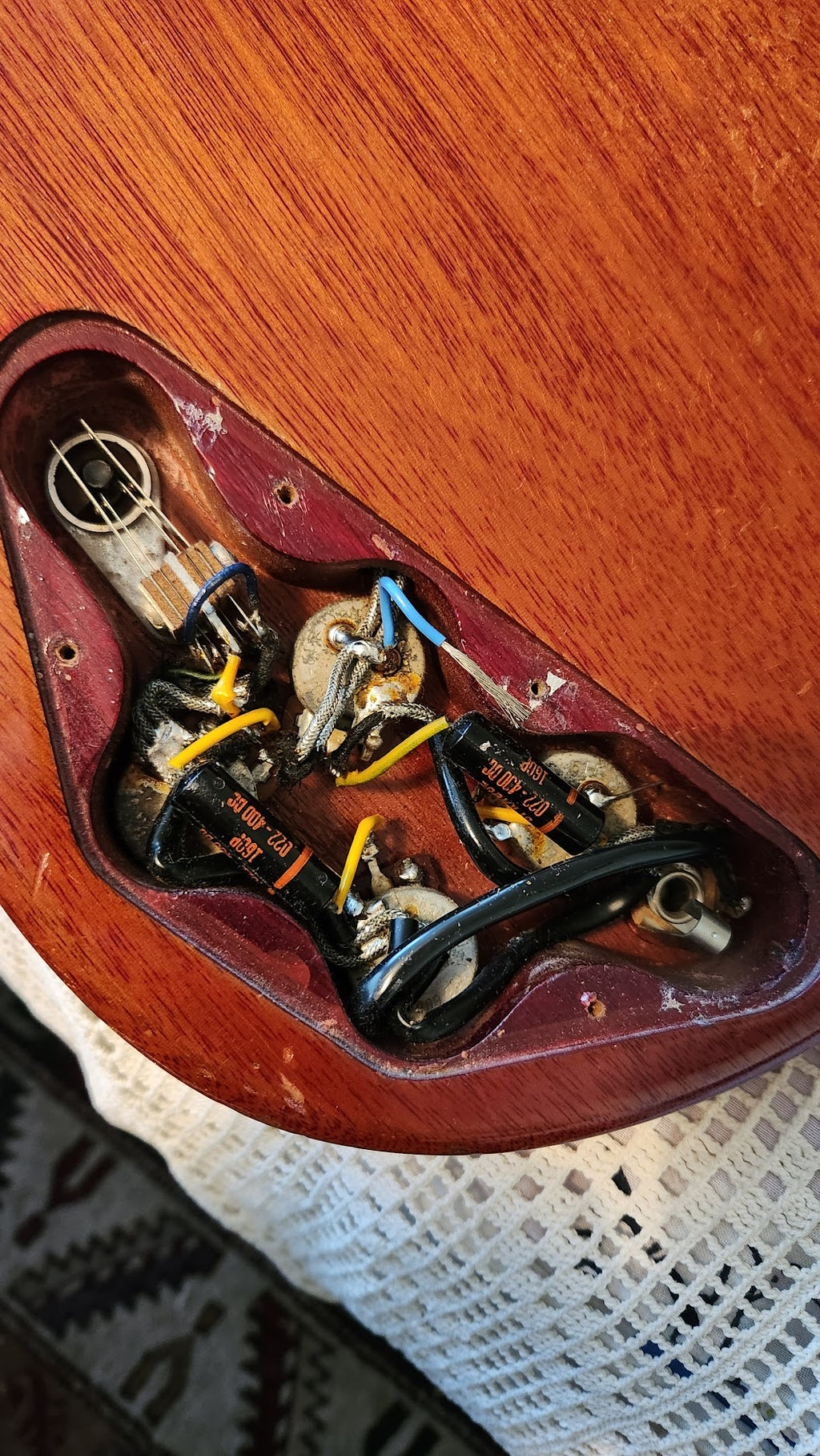 Gibson SG "Les Paul" 1963 Cherry w/ sideways Vibrola