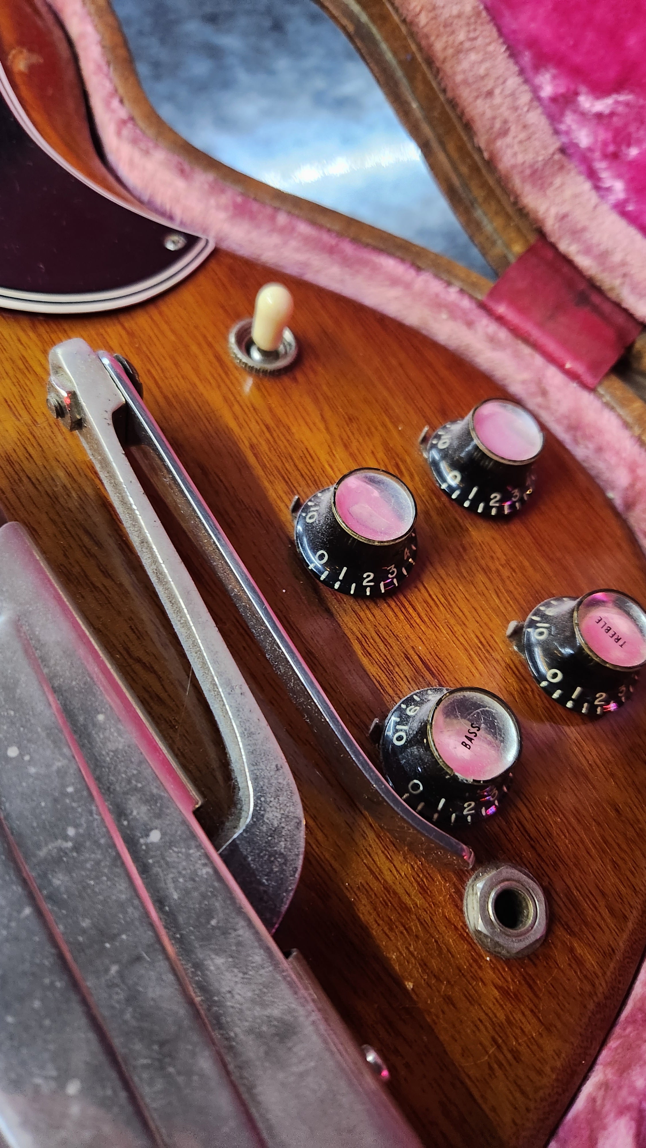 Gibson SG "Les Paul" 1963 Cherry w/ sideways Vibrola