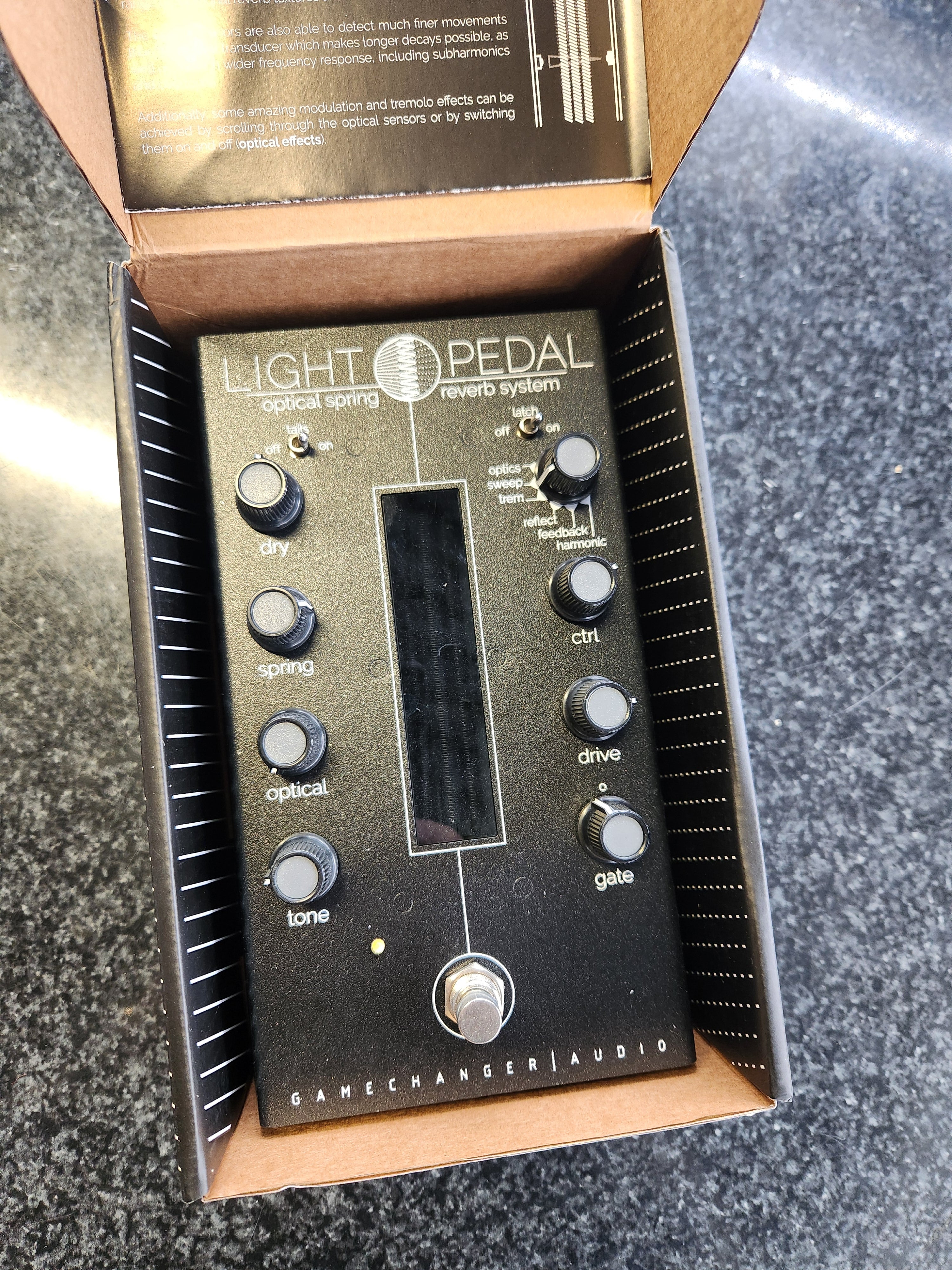 Gamechanger Audio Light Pedal – Tonefest Guitar Gallery
