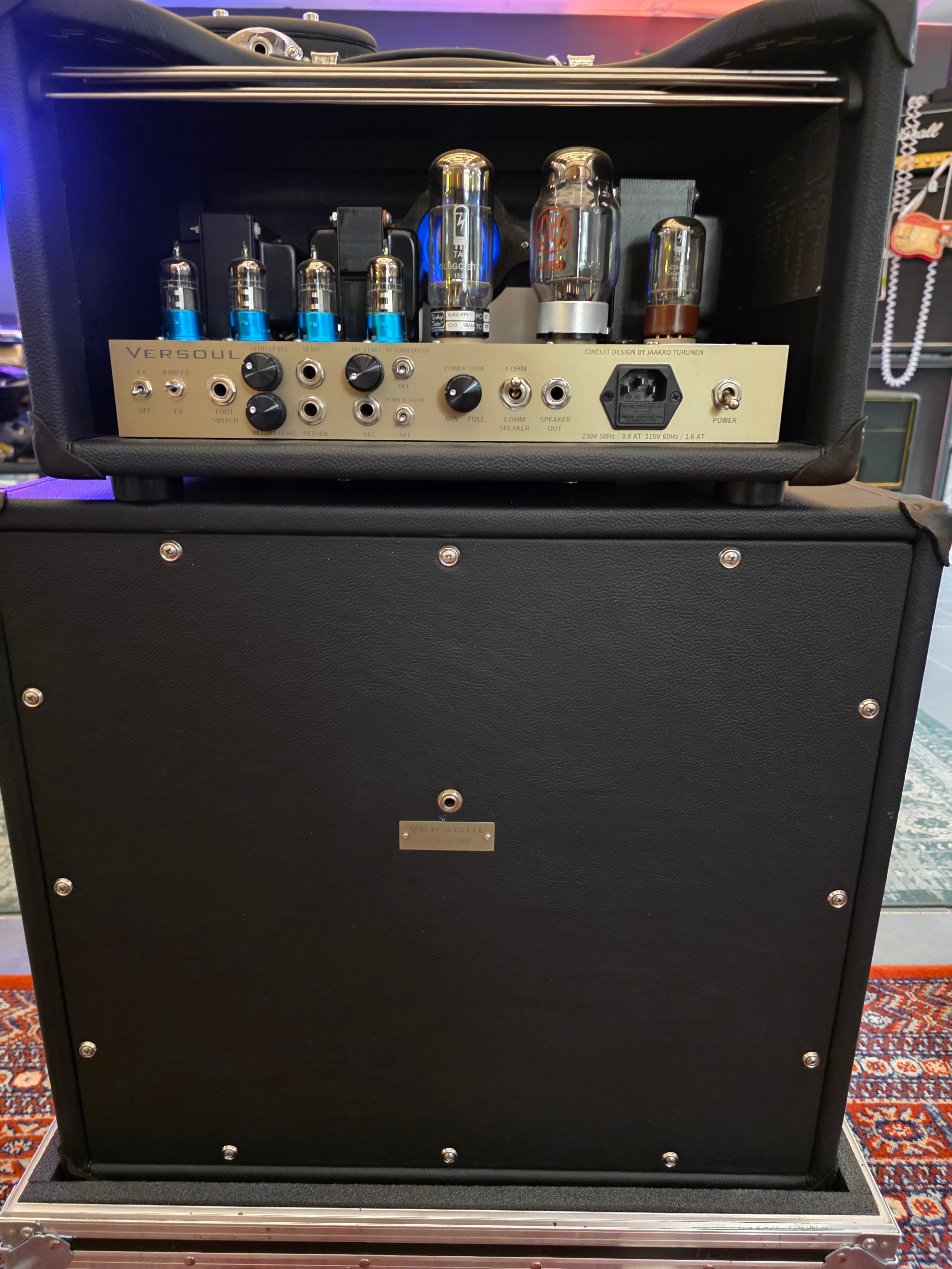 Versoul Amp & Cab #012 w/ flight cases