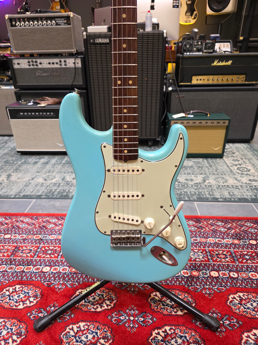 Fender Stratocaster 1964 Pre-CBS Refin Daphne Blue