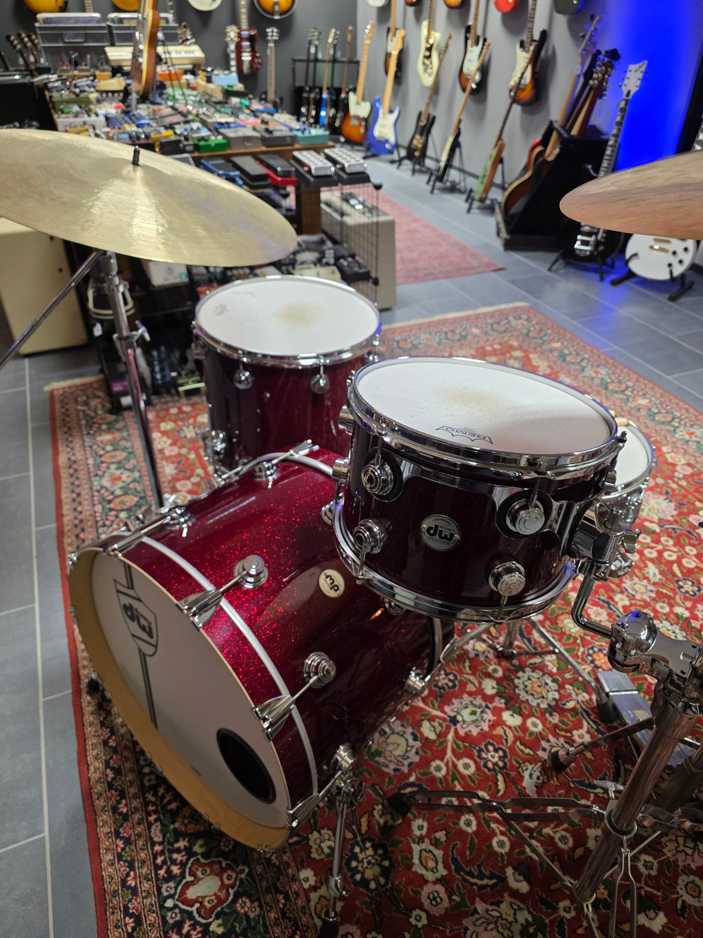 DW Collector´s Series SSC Ruby Glass Red 22x14", 12x8" & 16x14" Made in USA