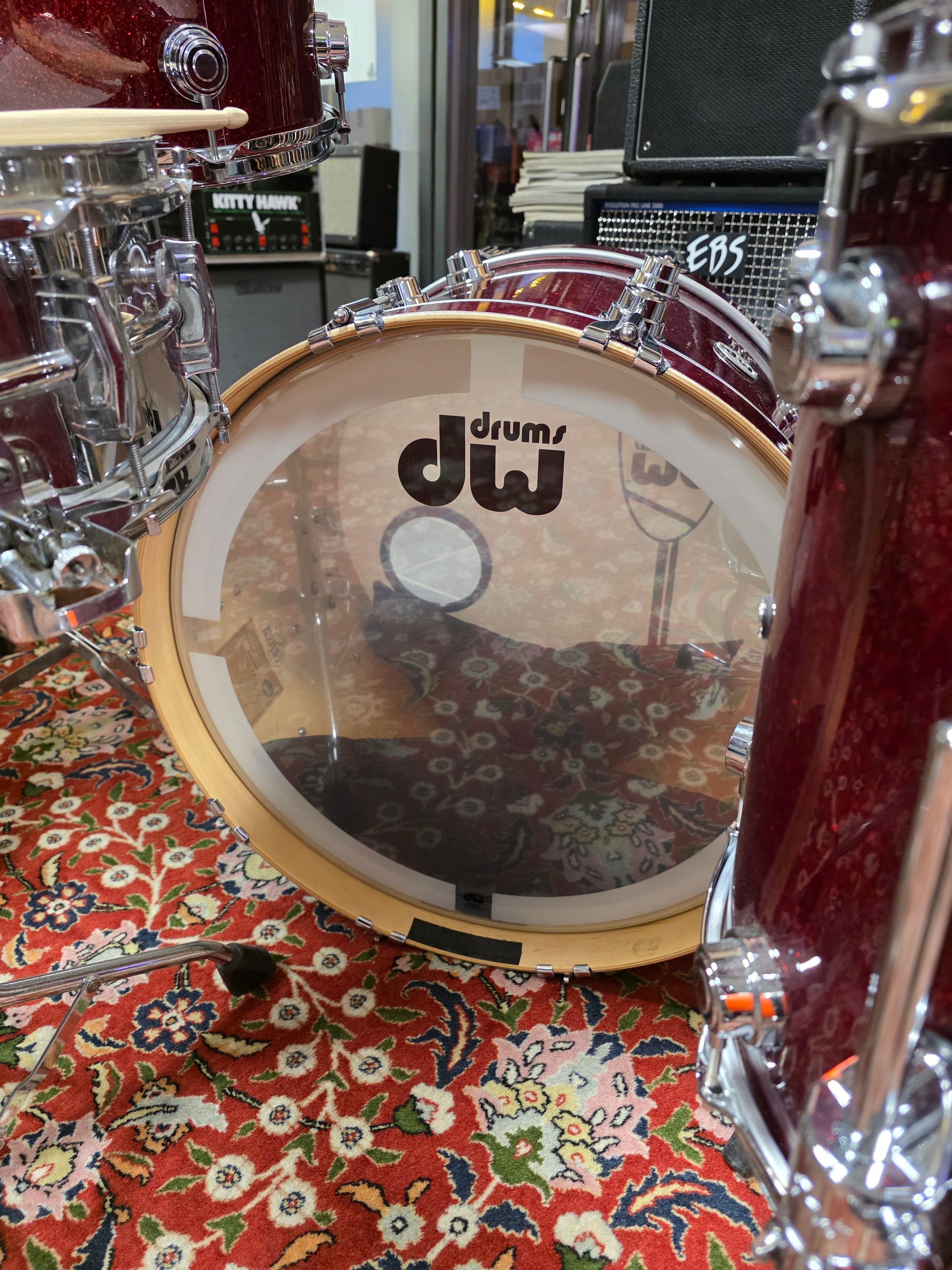 DW Collector´s Series SSC Ruby Glass Red 22x14", 12x8" & 16x14" Made in USA