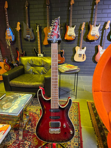 Ibanez SAS36FM Transparent Red Sunburst