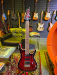 Ibanez SAS36FM Transparent Red Sunburst