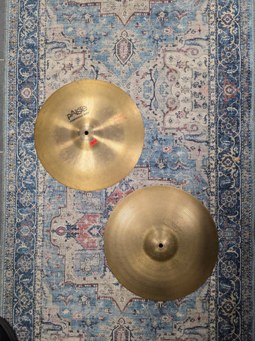 Paiste Formula 602 Hihat 14" 930g & 840 g