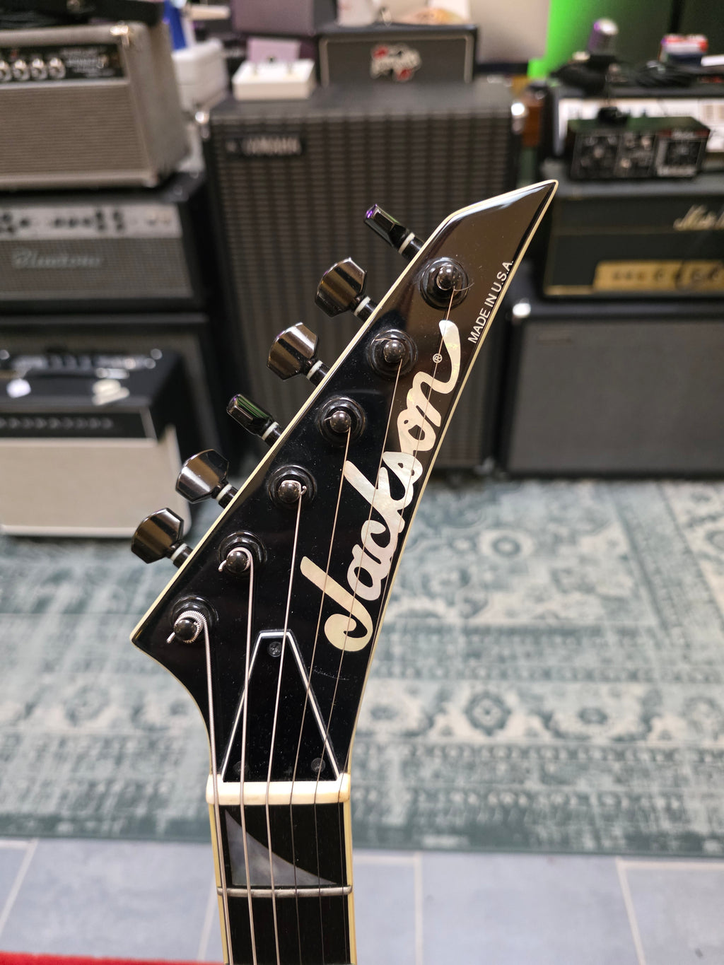 Jackson Soloist SL2HT Blue Ghost Flame 2007