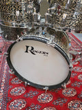 Rogers 1960s 20x14", 12x8", 13x9", 16x16" w/ hihat stand and kick drum pedal