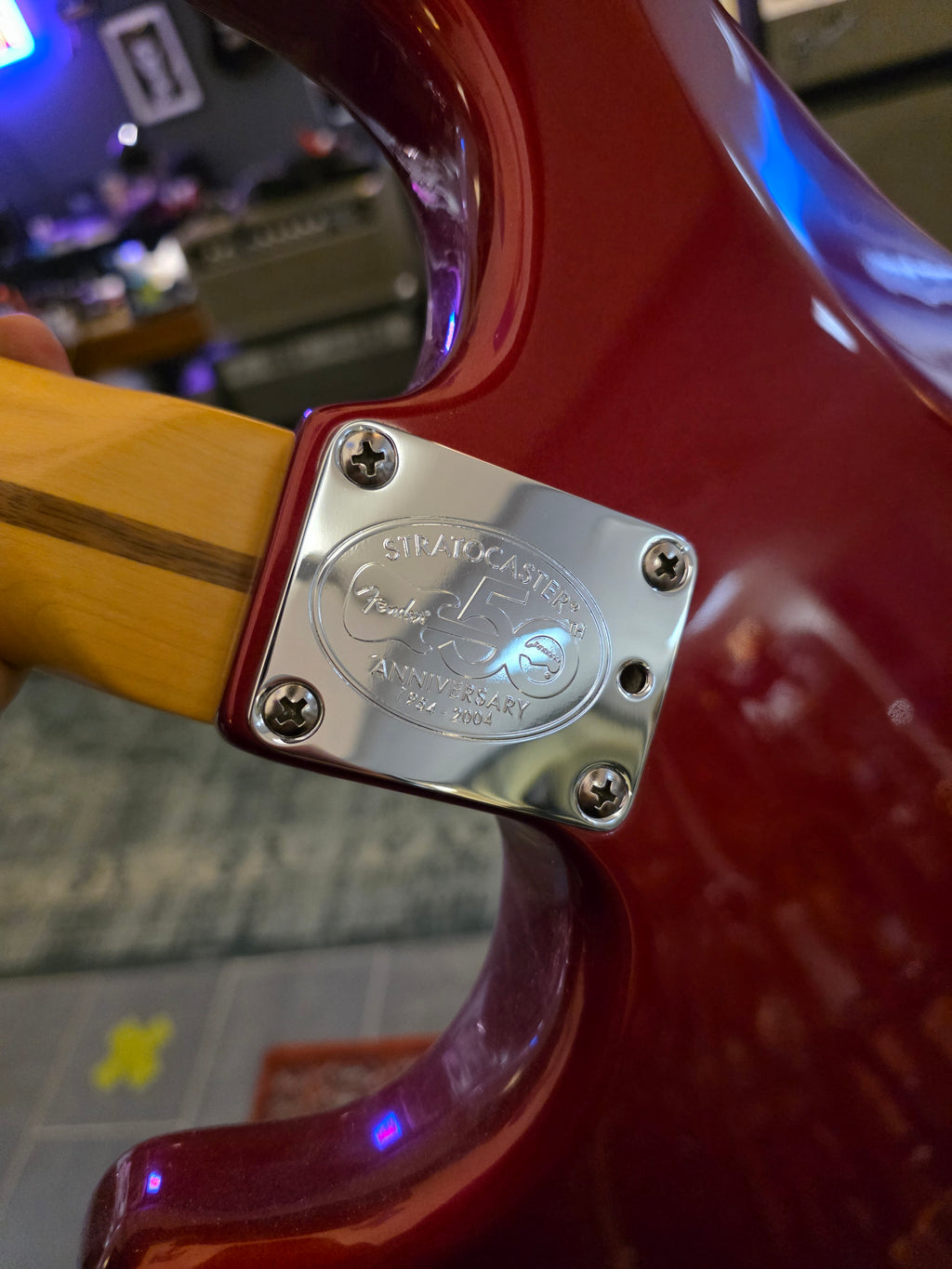 Fender American Stratocaster 2004 Candy Apple Red