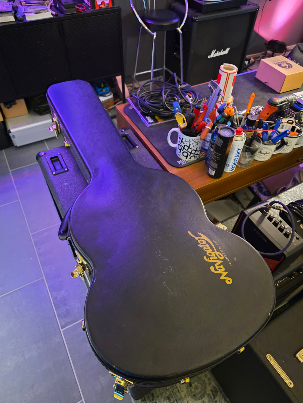 Navigator N-SG 30th Korina 2004 w/ BKP Stormy Monday pickups