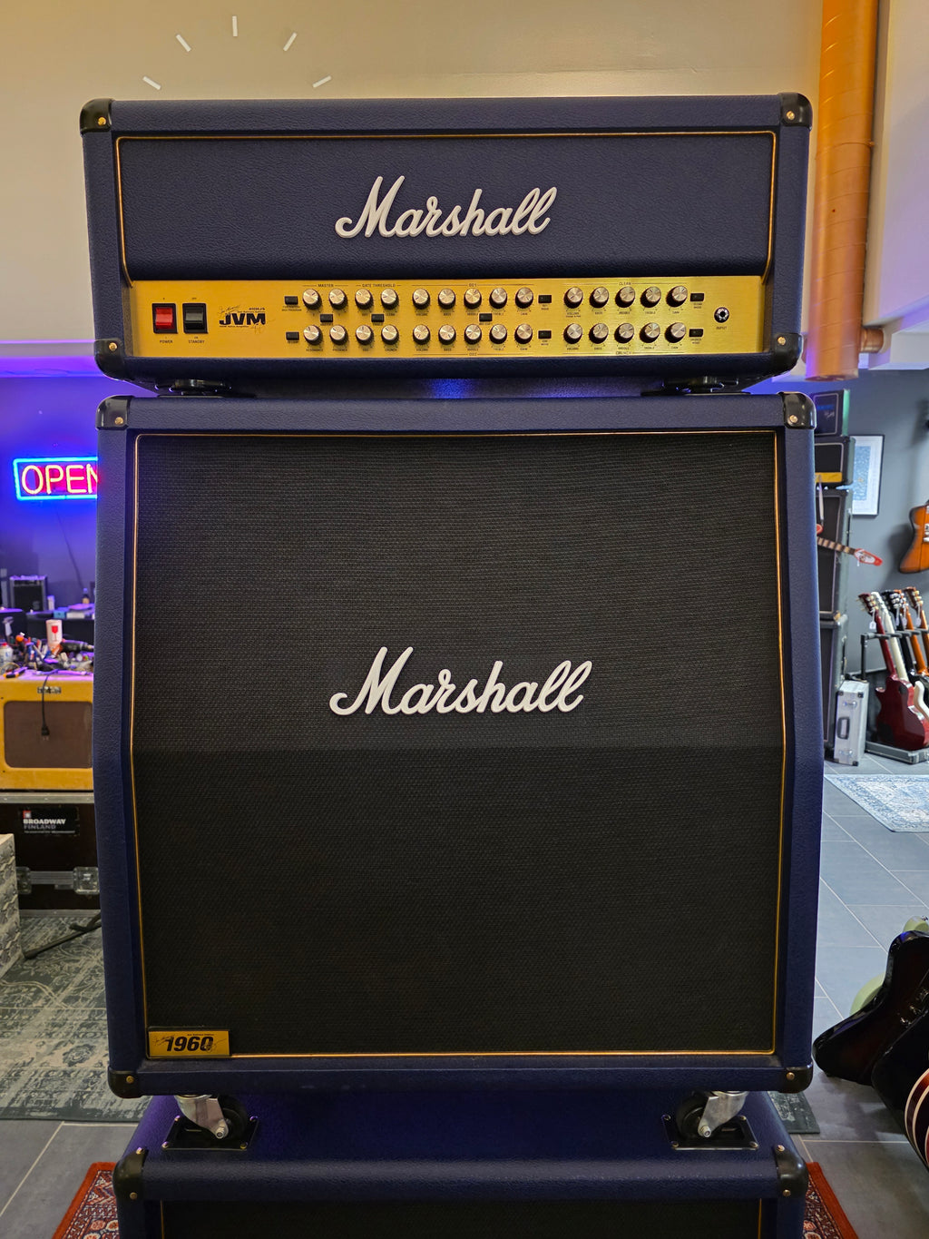 Marshall JVM410HJSB Joe Satriani Edition Full Stack