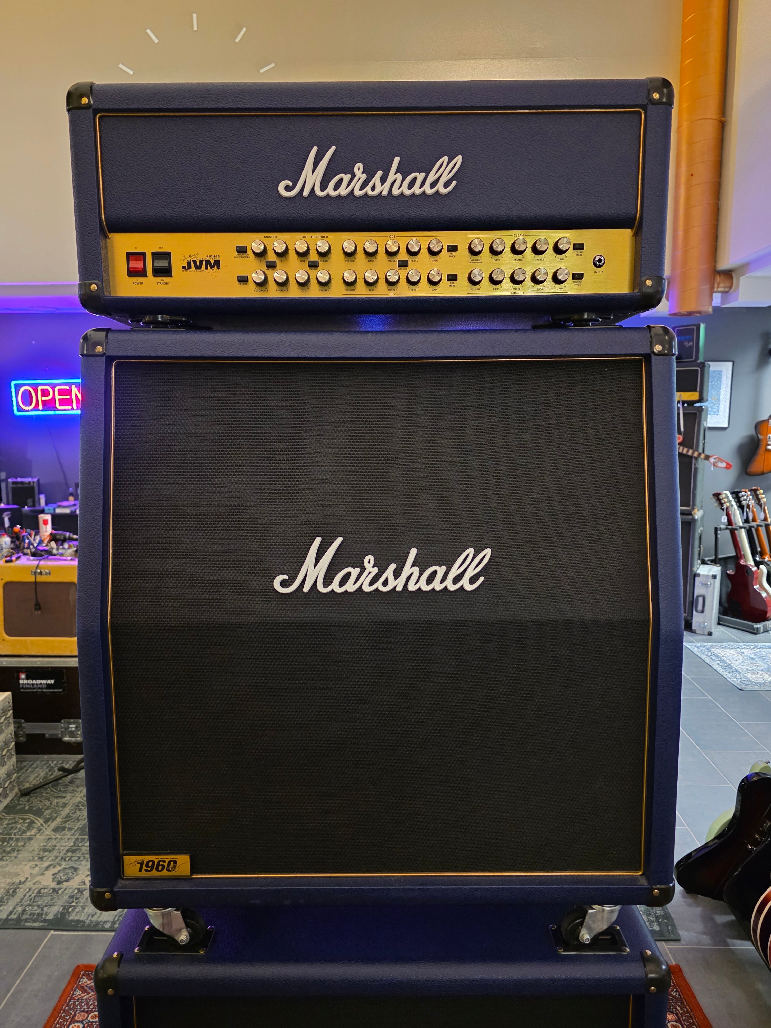 Marshall JVM410HJSB Joe Satriani Edition Full Stack