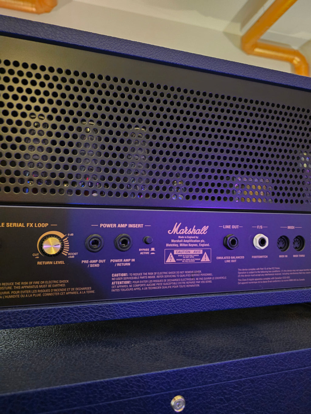Marshall JVM410HJSB Joe Satriani Edition Full Stack