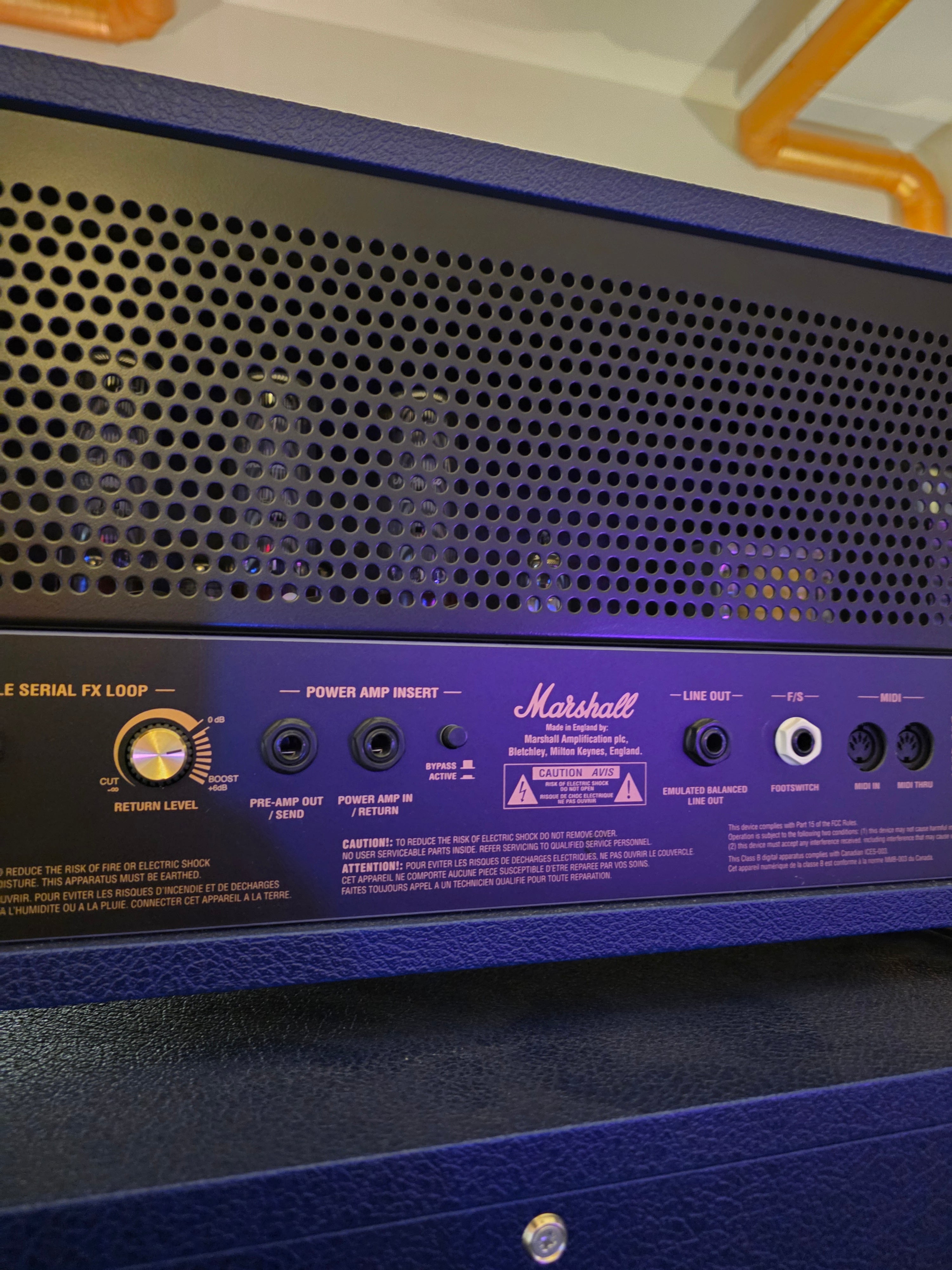 Marshall JVM410HJSB Joe Satriani Edition Full Stack