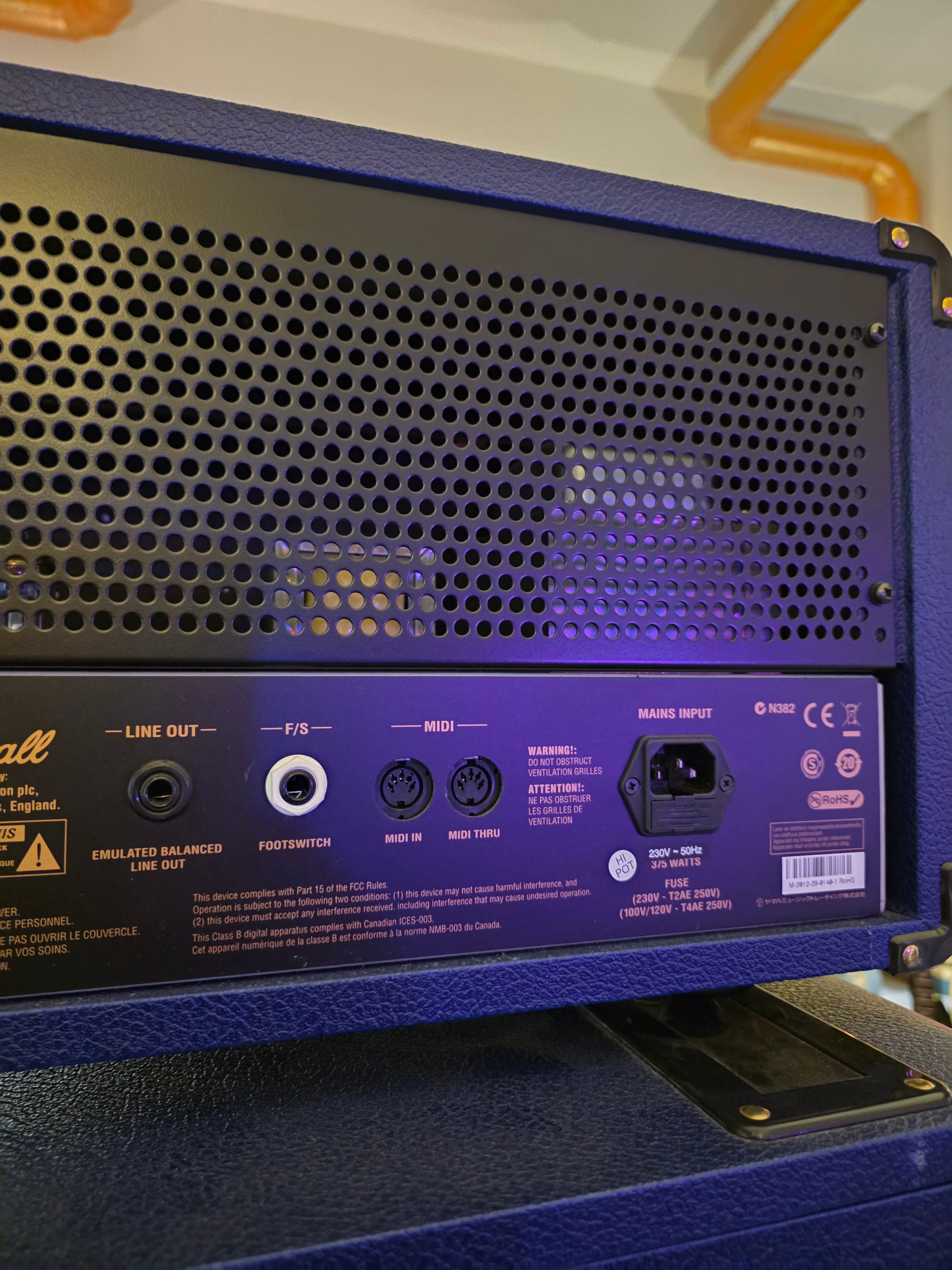 Marshall JVM410HJSB Joe Satriani Edition Full Stack