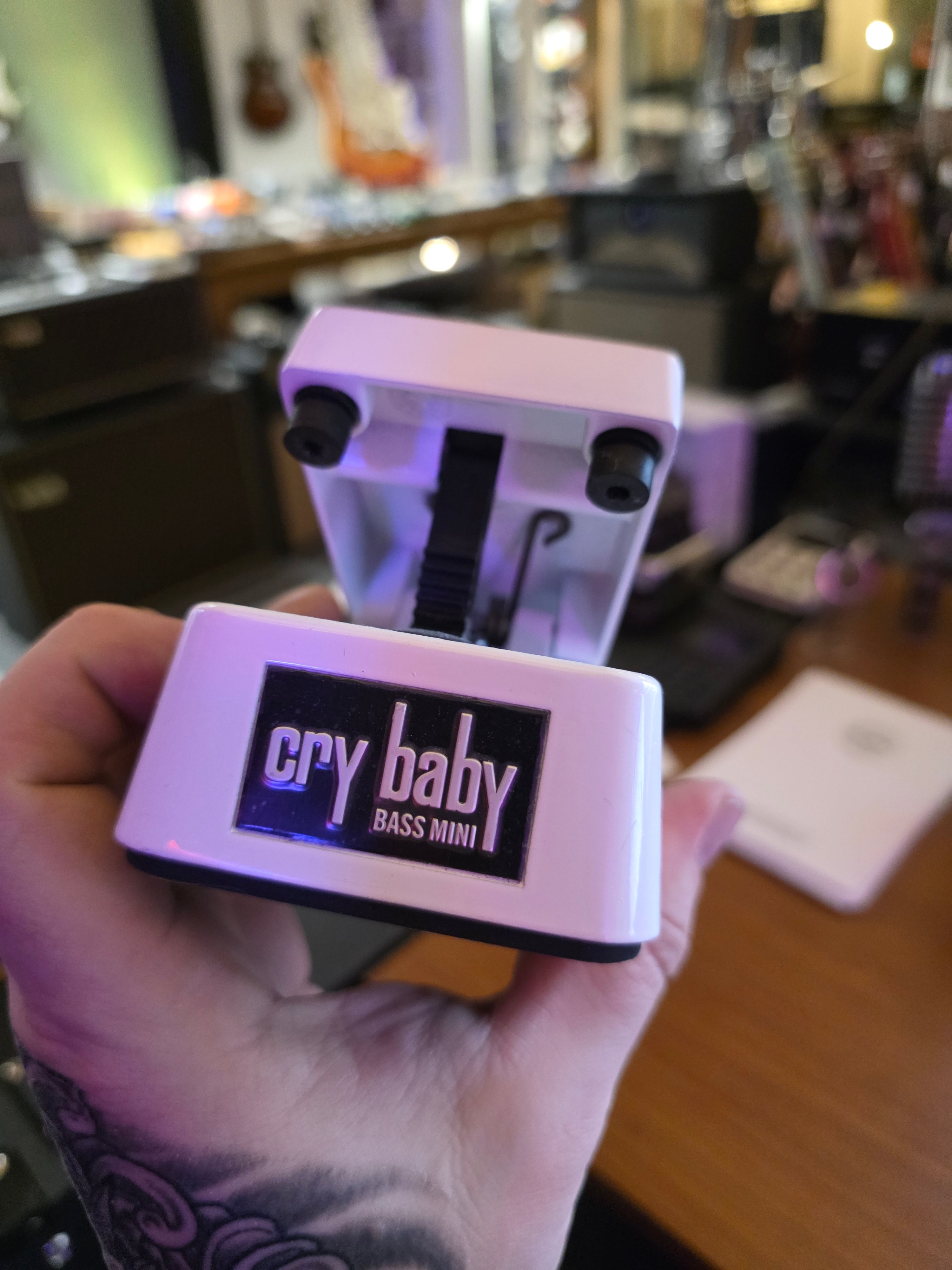 Dunlop CBM105Q Cry Baby Mini Bass Wah