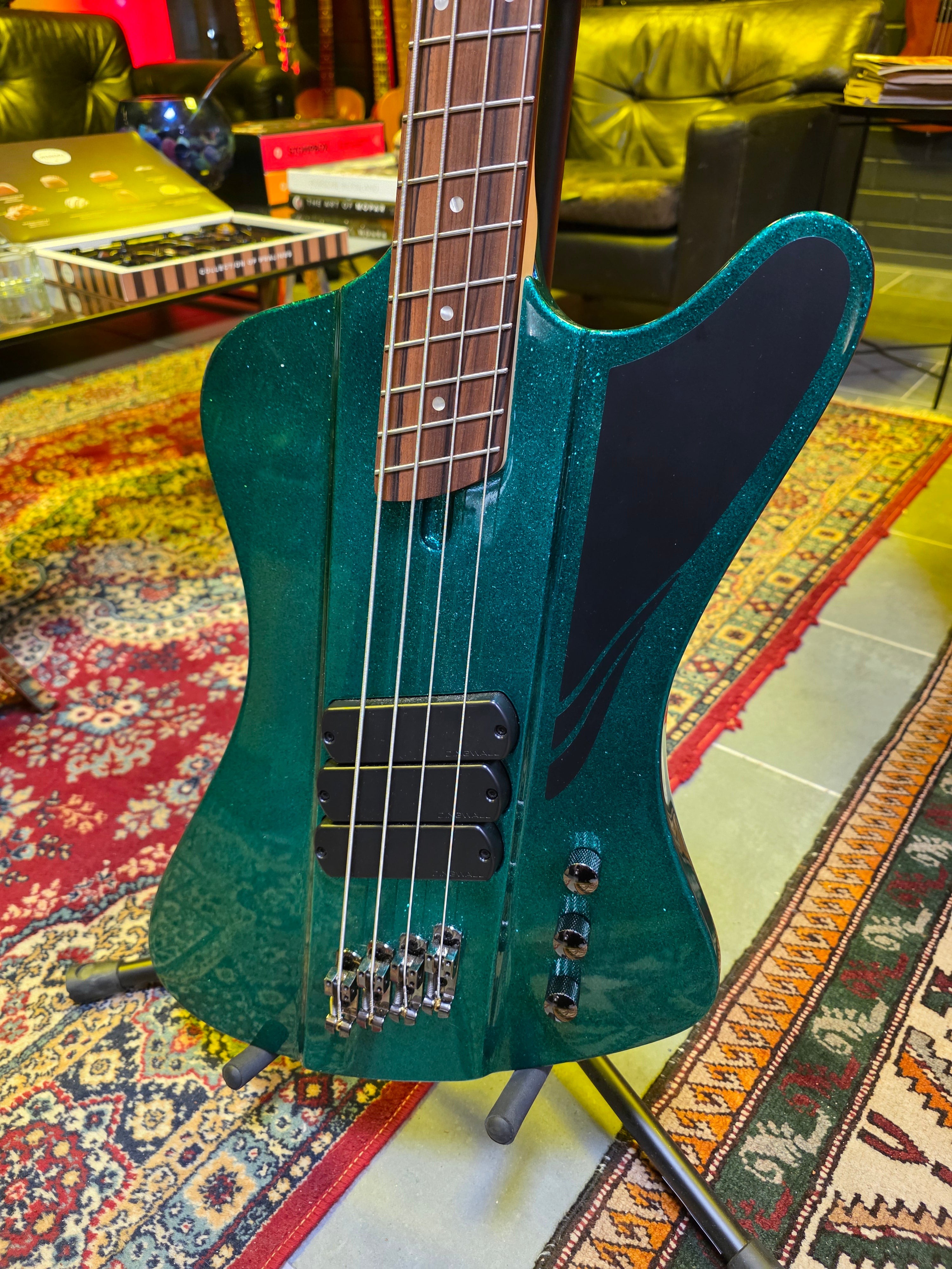 Dingwall D-Bird Standard Aquamarine Metal Flake 2020