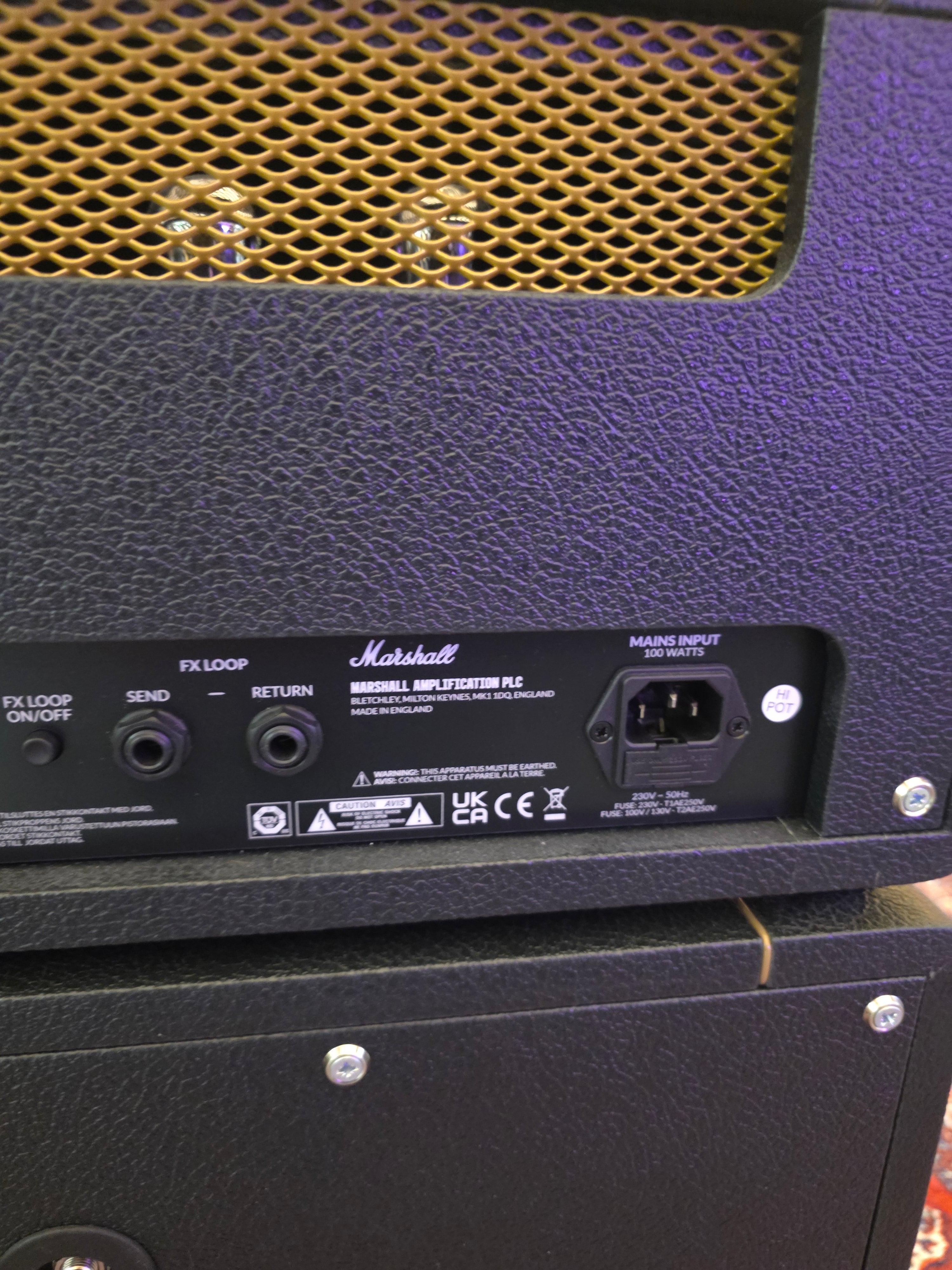 Marshall SV20H w/ SV112 Cabinet