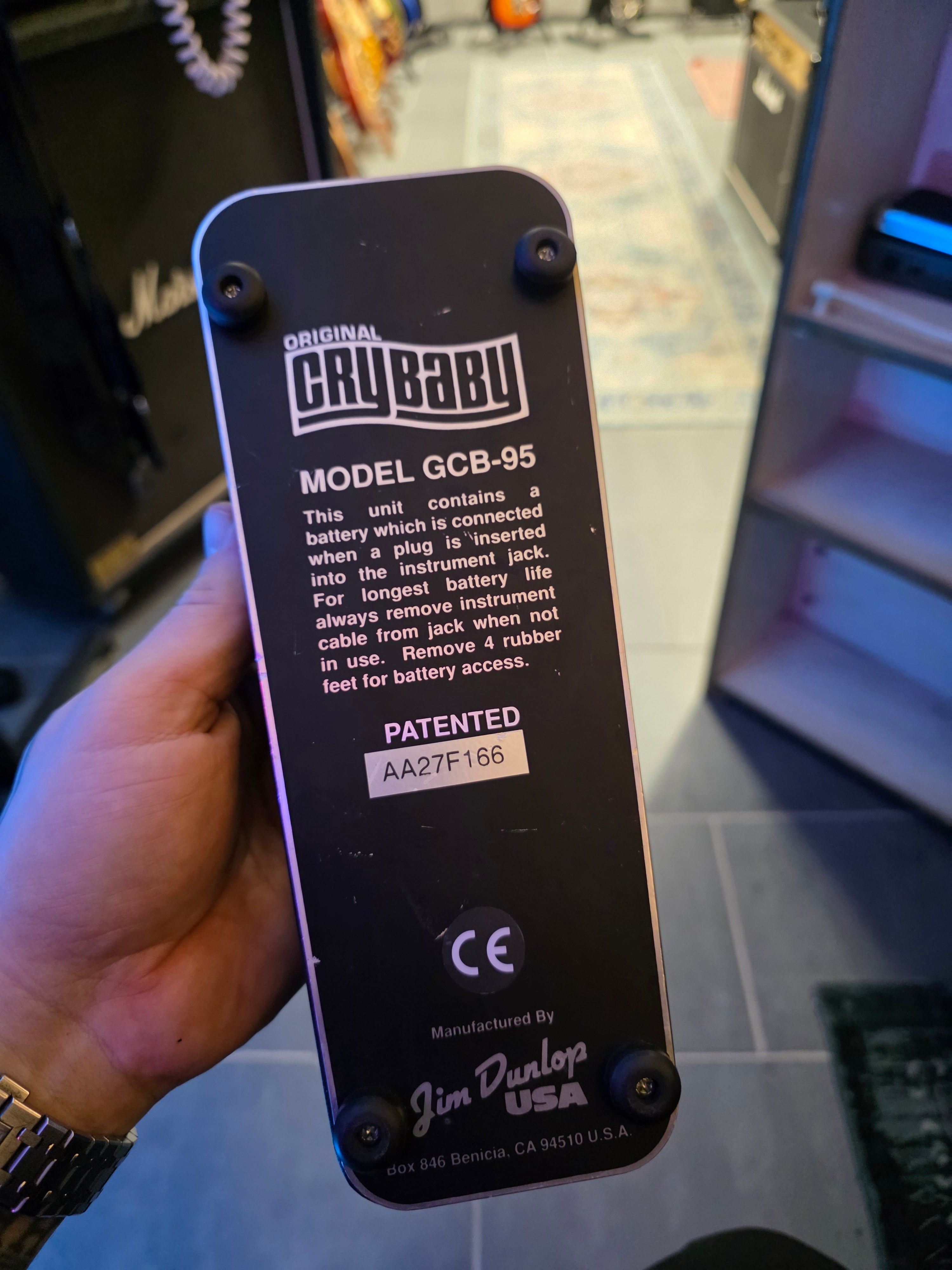 Dunlop Cry Baby GCB-95 1990s