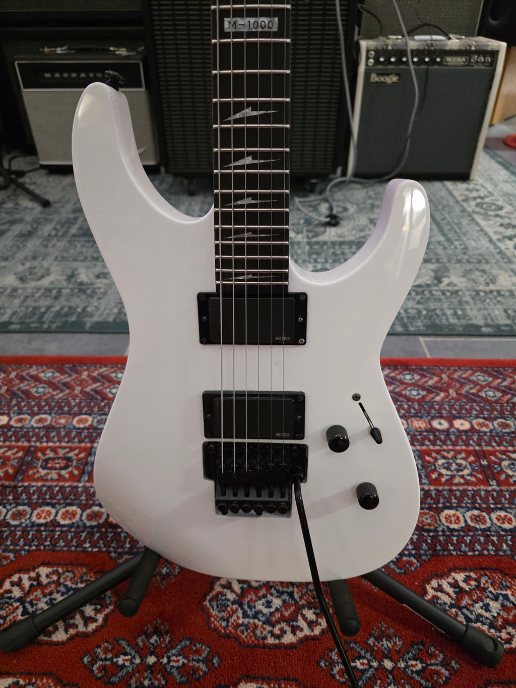ESP LTD M-1000 Snow White