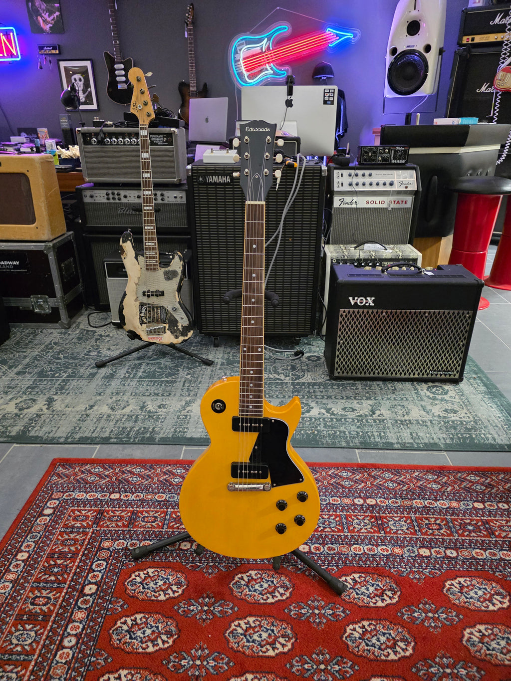 ESP Edwards E-LS-115LT LP Special TV Yellow