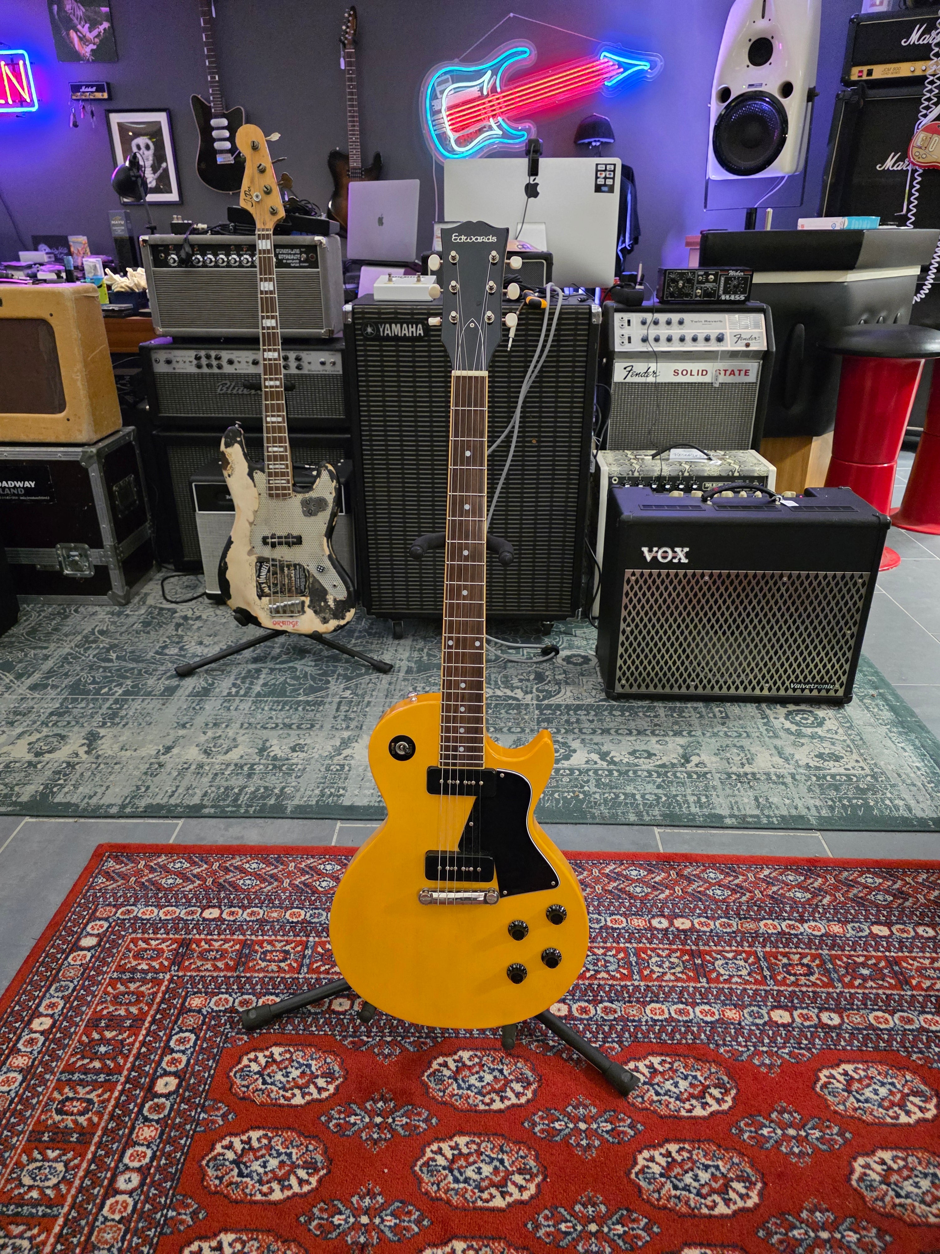 ESP Edwards E-LS-115LT LP Special TV Yellow
