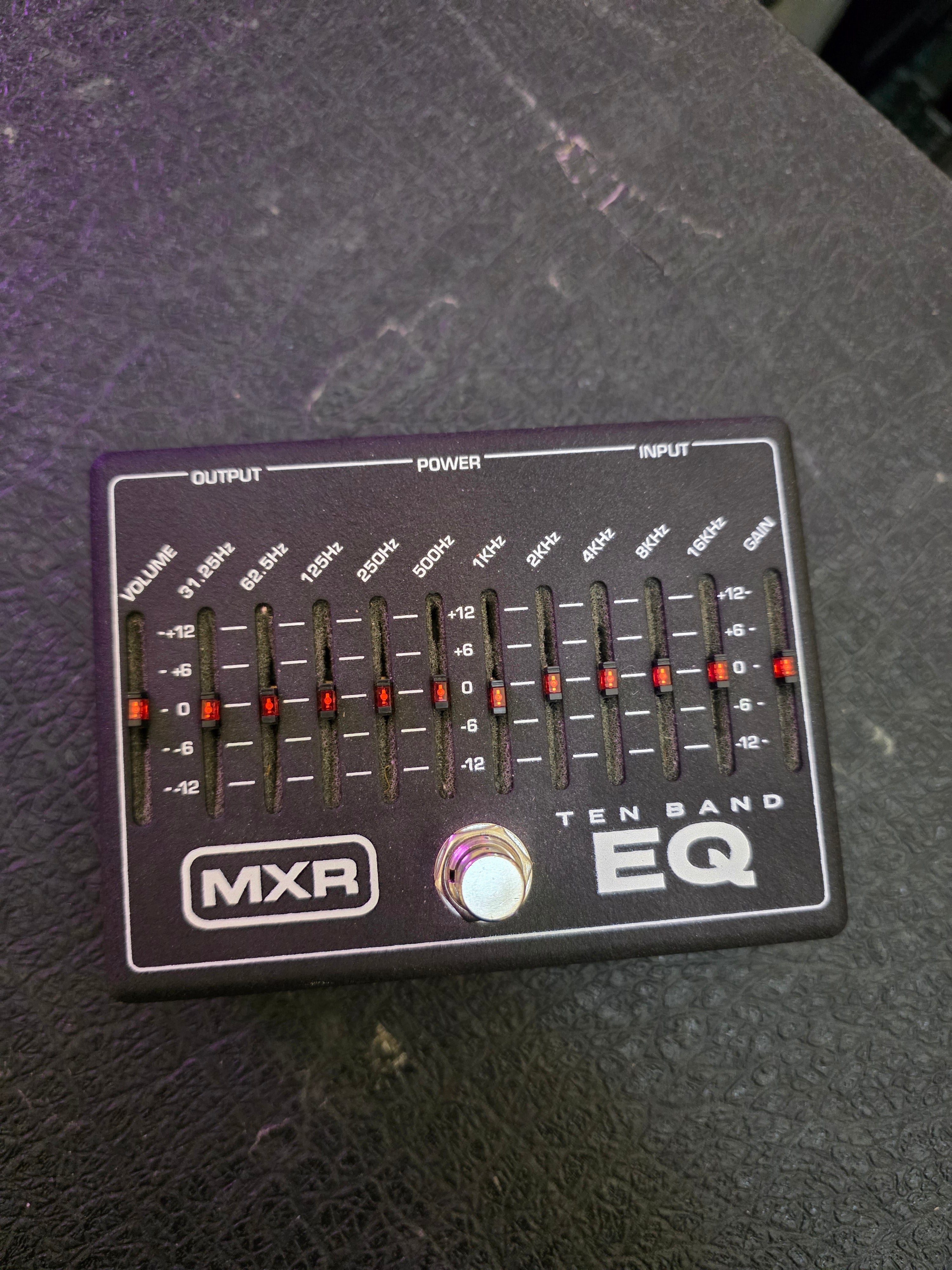 MXR M108 10 Band EQ w/ power supply