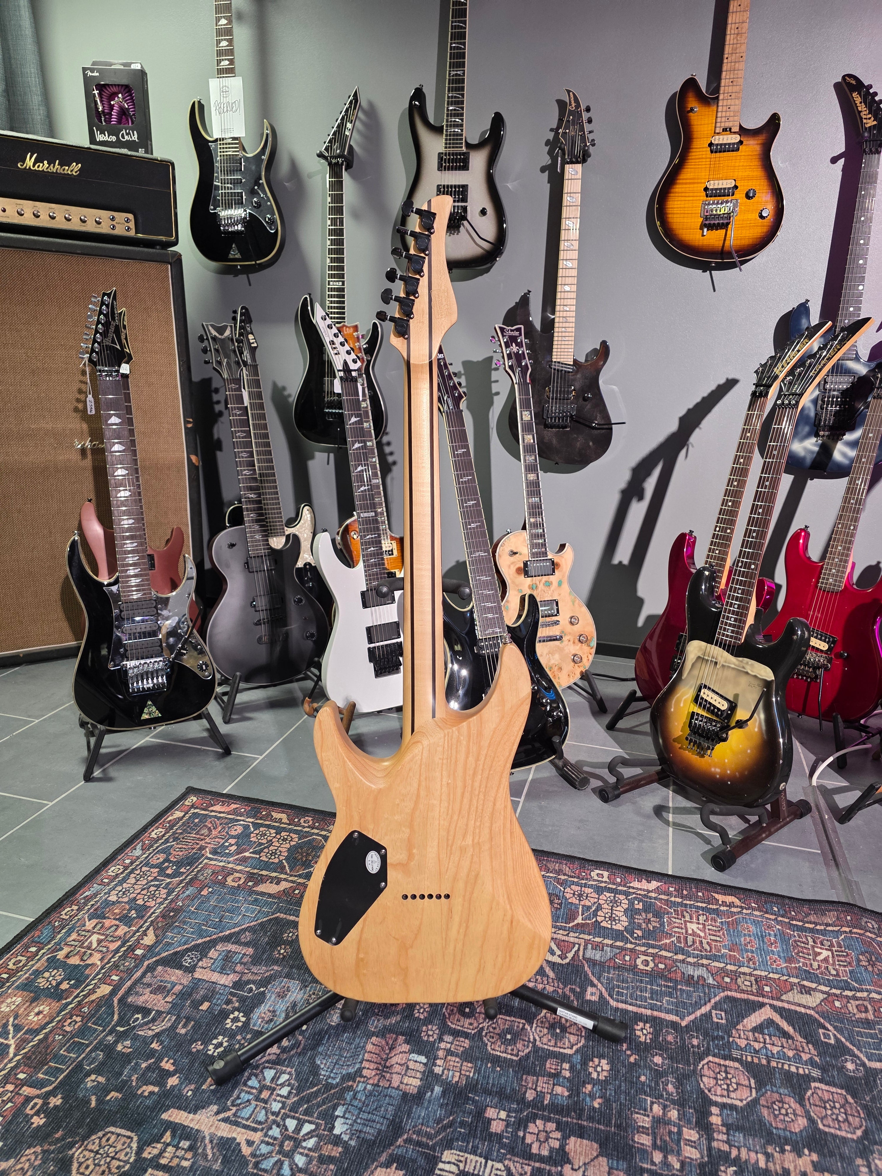 Schecter Reaper 6 Charcoal Burst