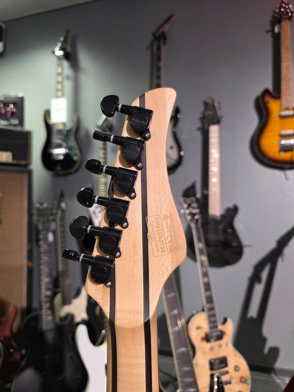 Schecter Reaper 6 Charcoal Burst