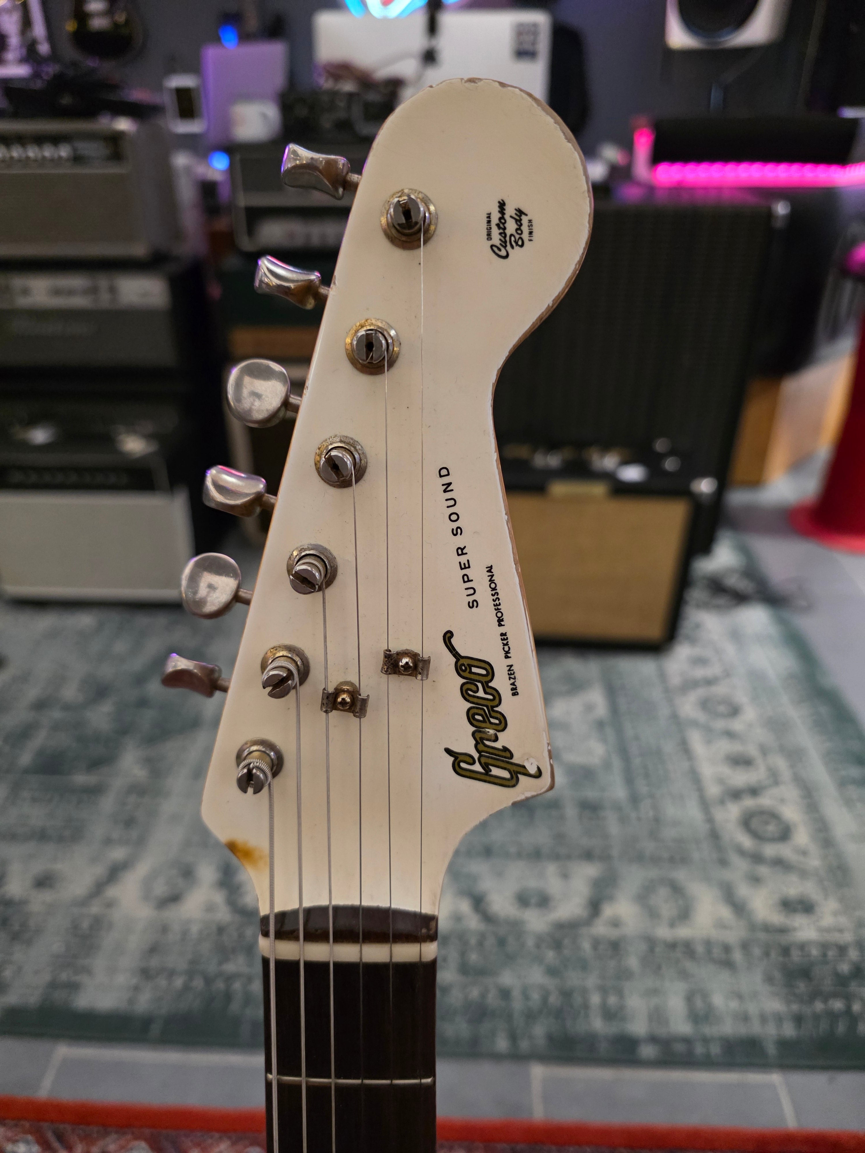 Greco Super Sound SE-600 Special Order Gold Hardware 1982