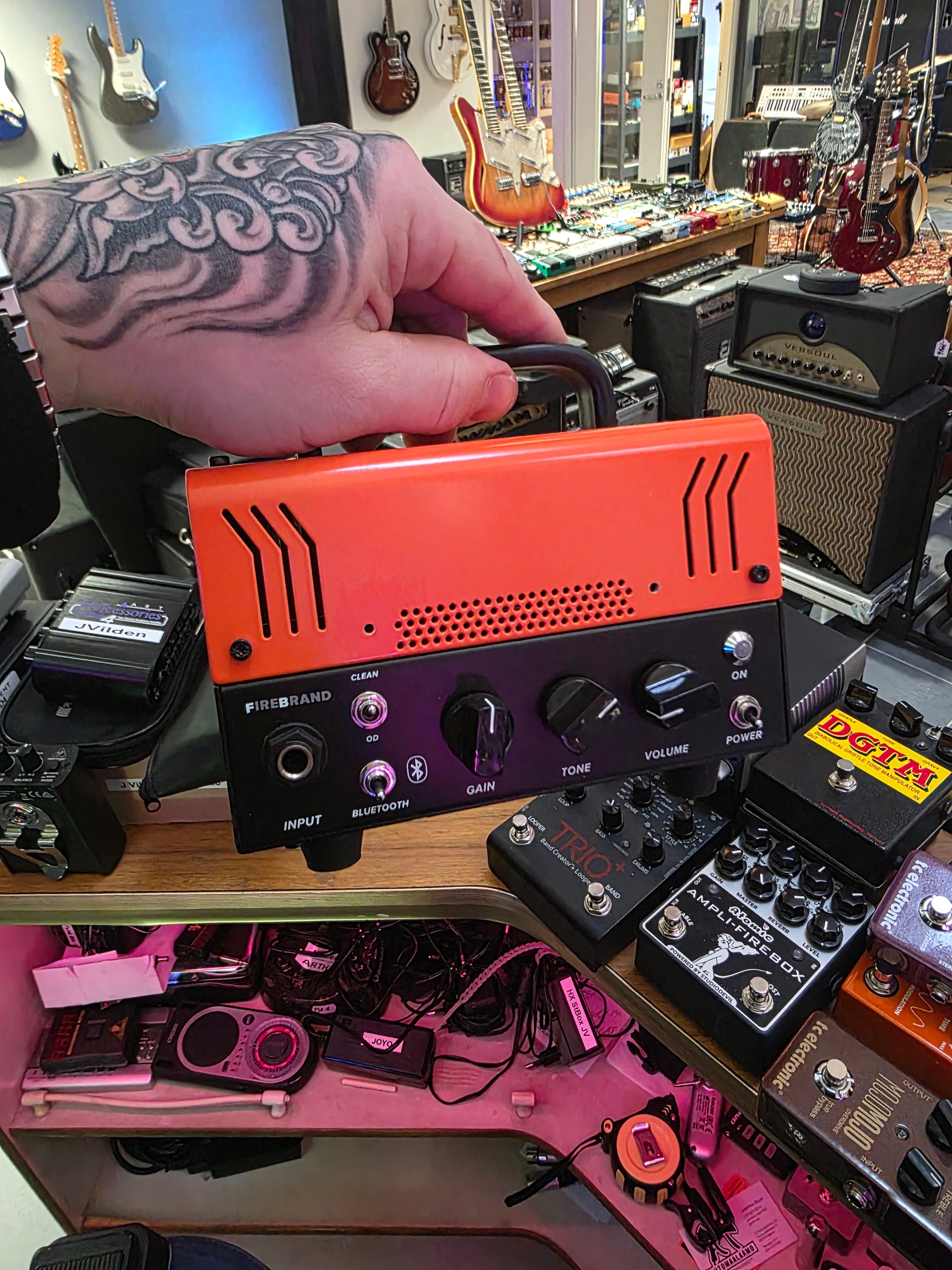 Joyo BanTamp Firebrand 20-Watt Guitar Amp Head
