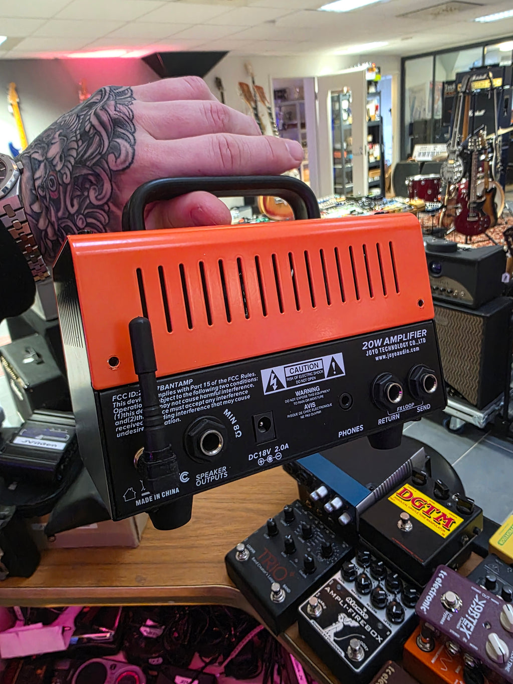 Joyo BanTamp Firebrand 20-Watt Guitar Amp Head
