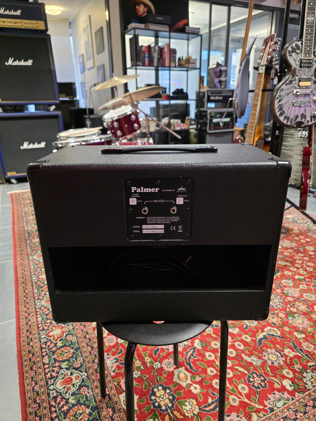 Palmer 1x10" w/ Eminence Patriot Raging Cajun