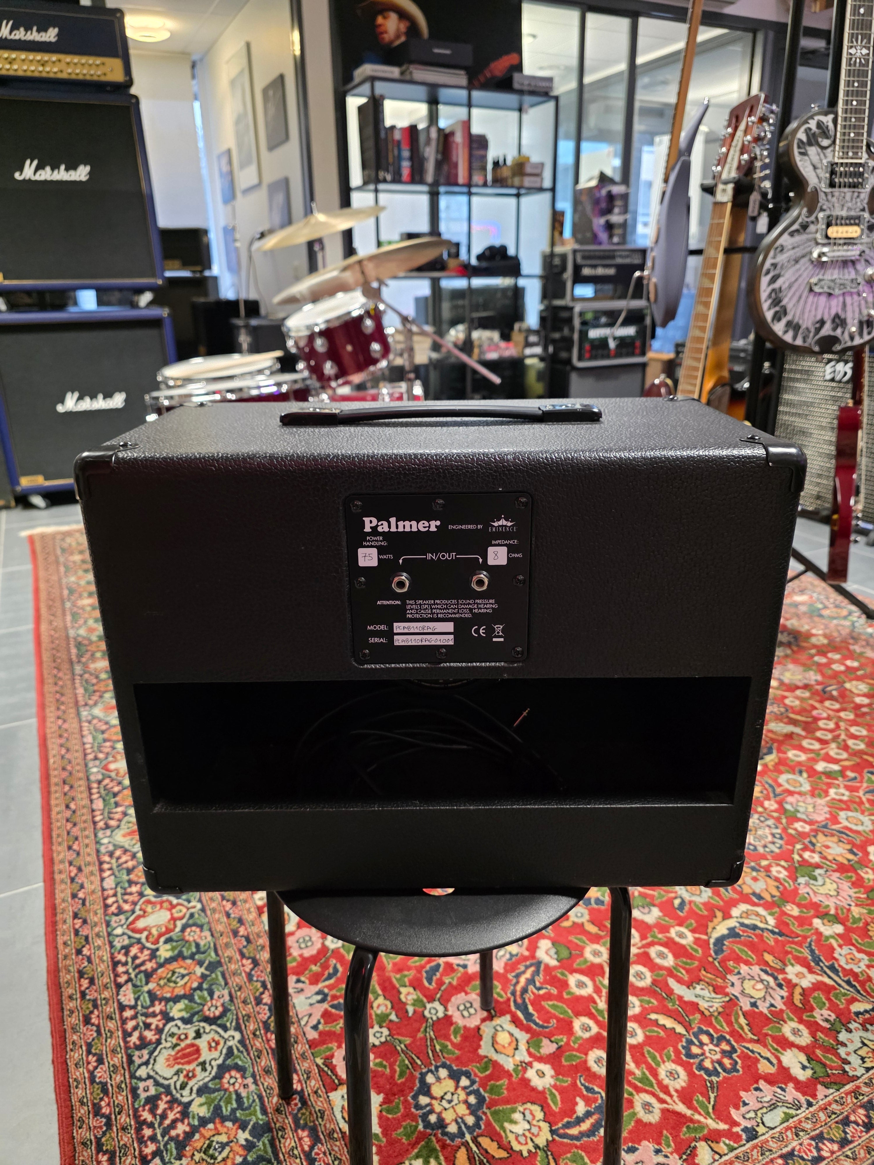Palmer 1x10" w/ Eminence Patriot Raging Cajun