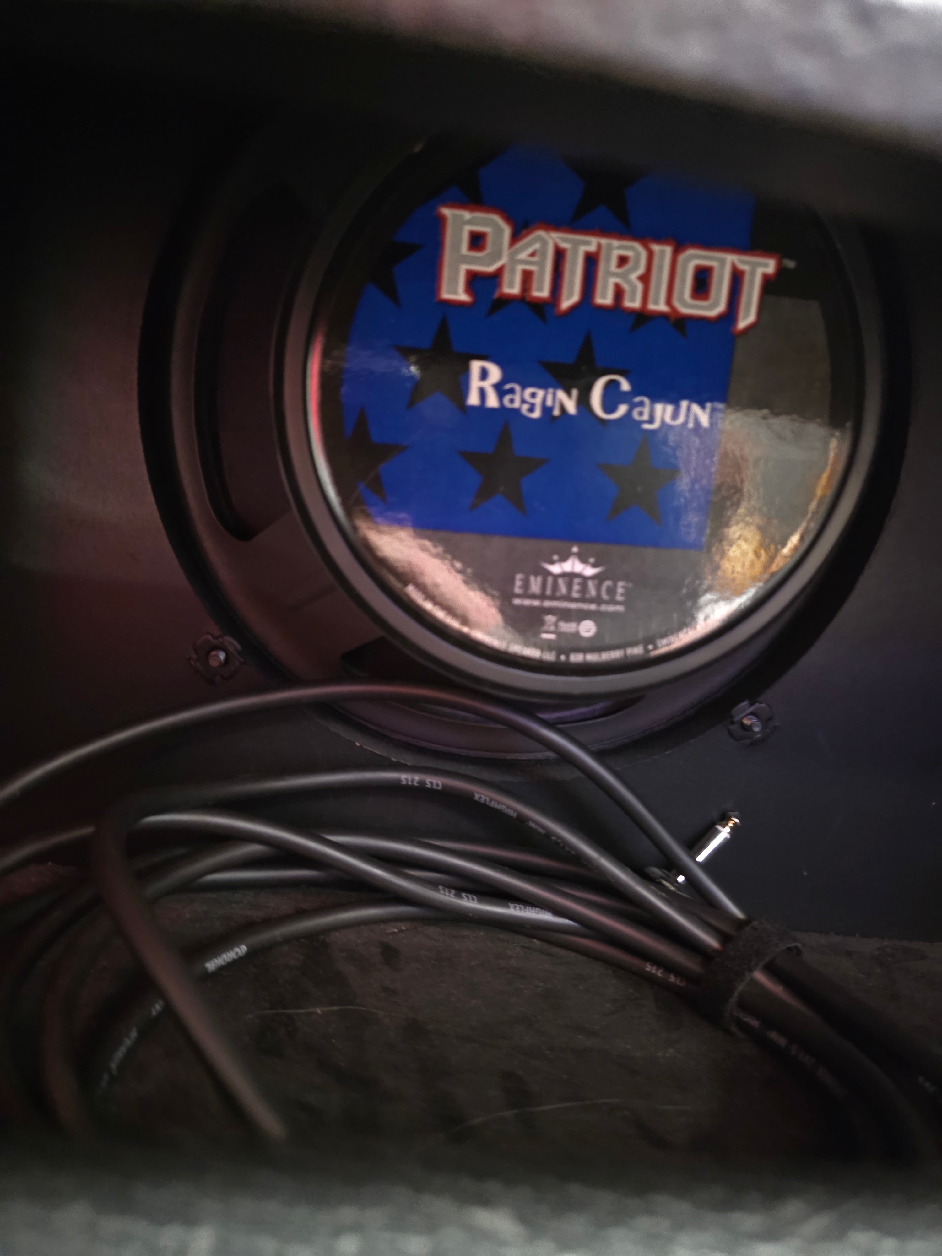 Palmer 1x10" w/ Eminence Patriot Raging Cajun